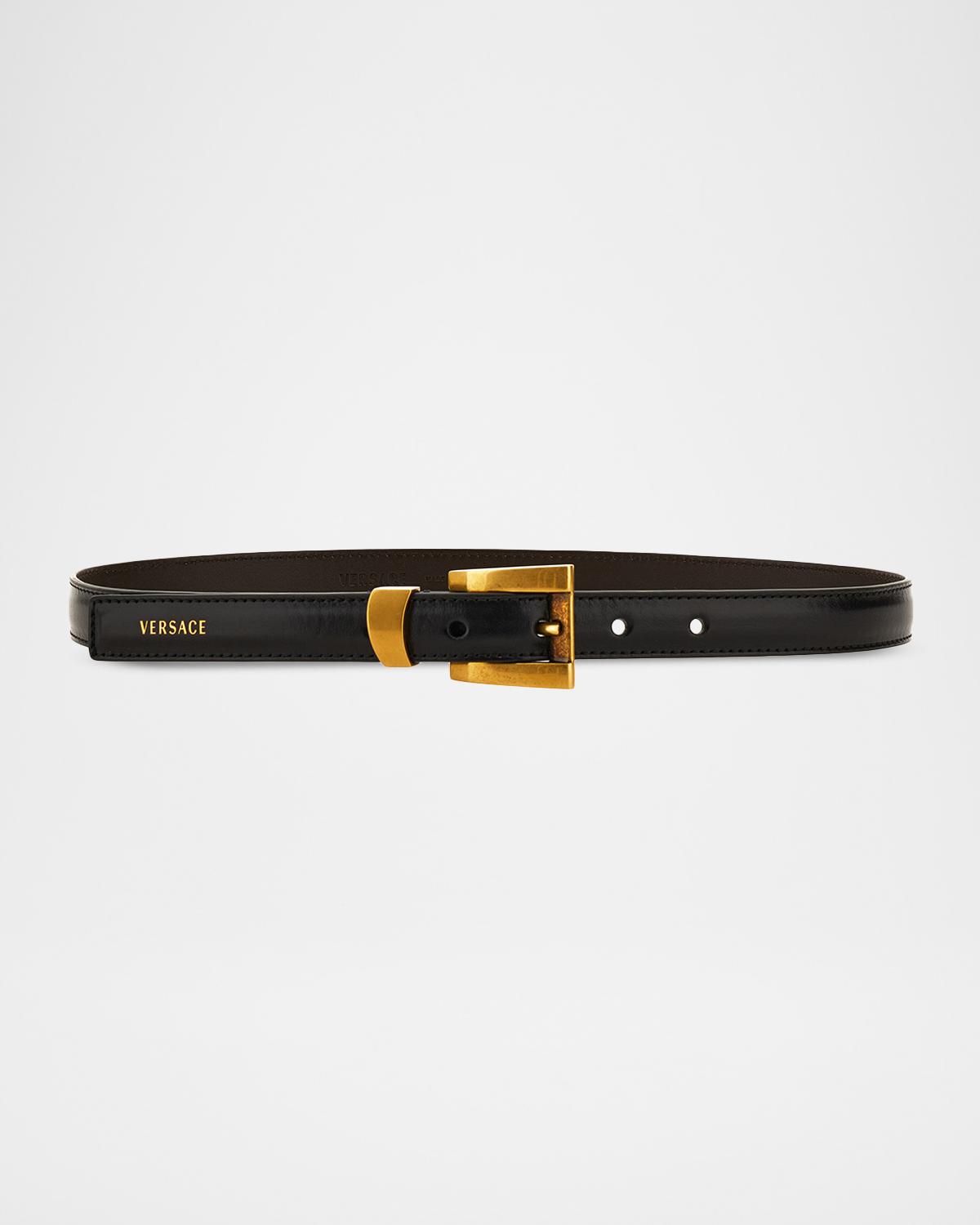 Versace Calf Leather Belt