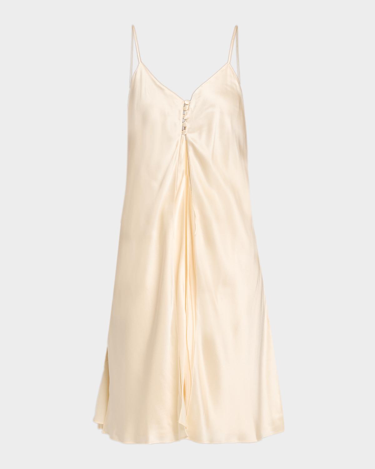 Olivia von Halle Luxury Silk Cami Tunic and Pants Lounge Set