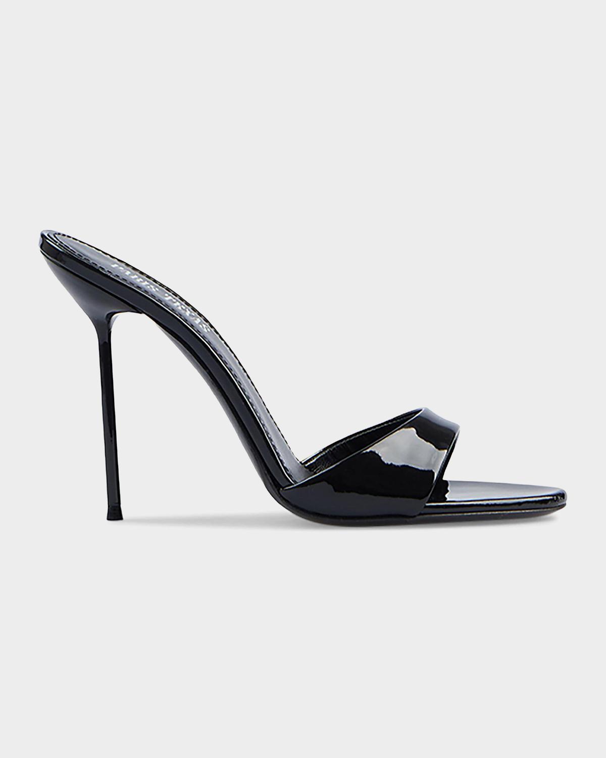Paris Texas Lidia 105MM Patent Leather Mules