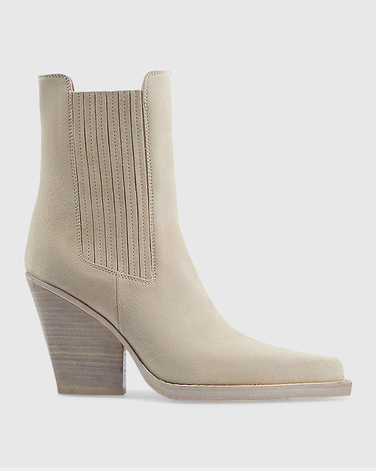 Paris Texas Dallas 100MM Suede Ankle Boots
