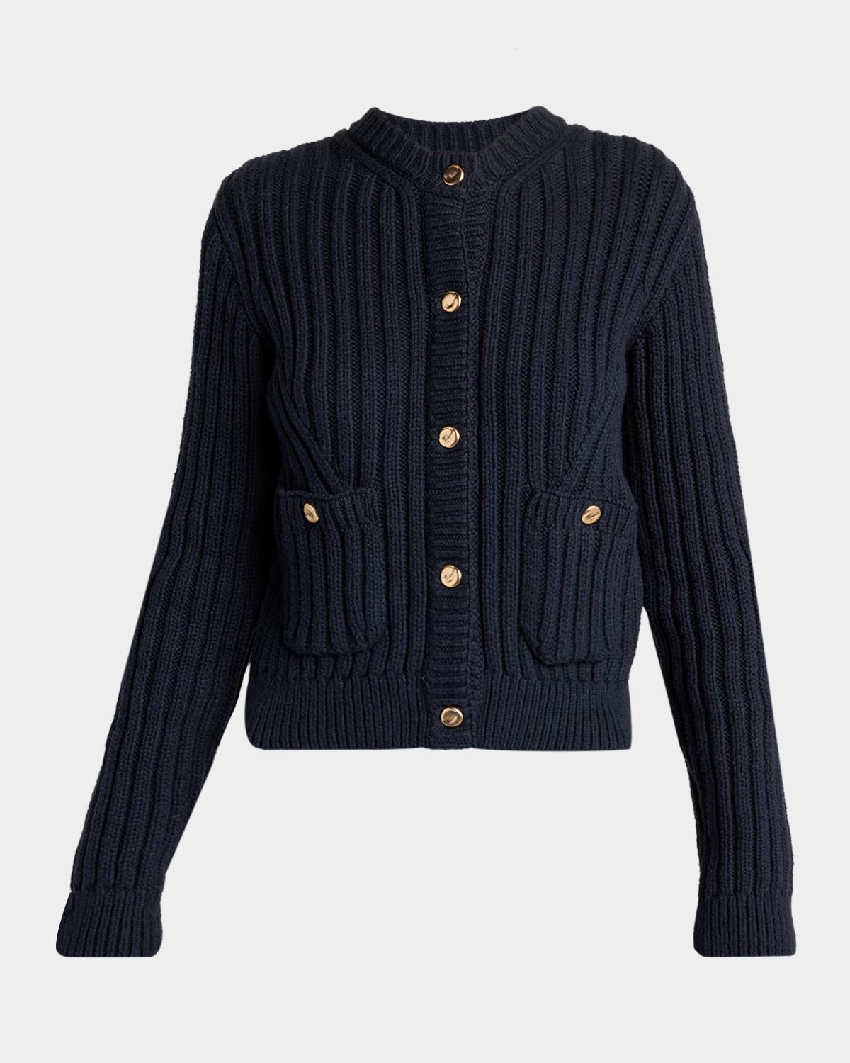Moncler Padded Knit Cardigan