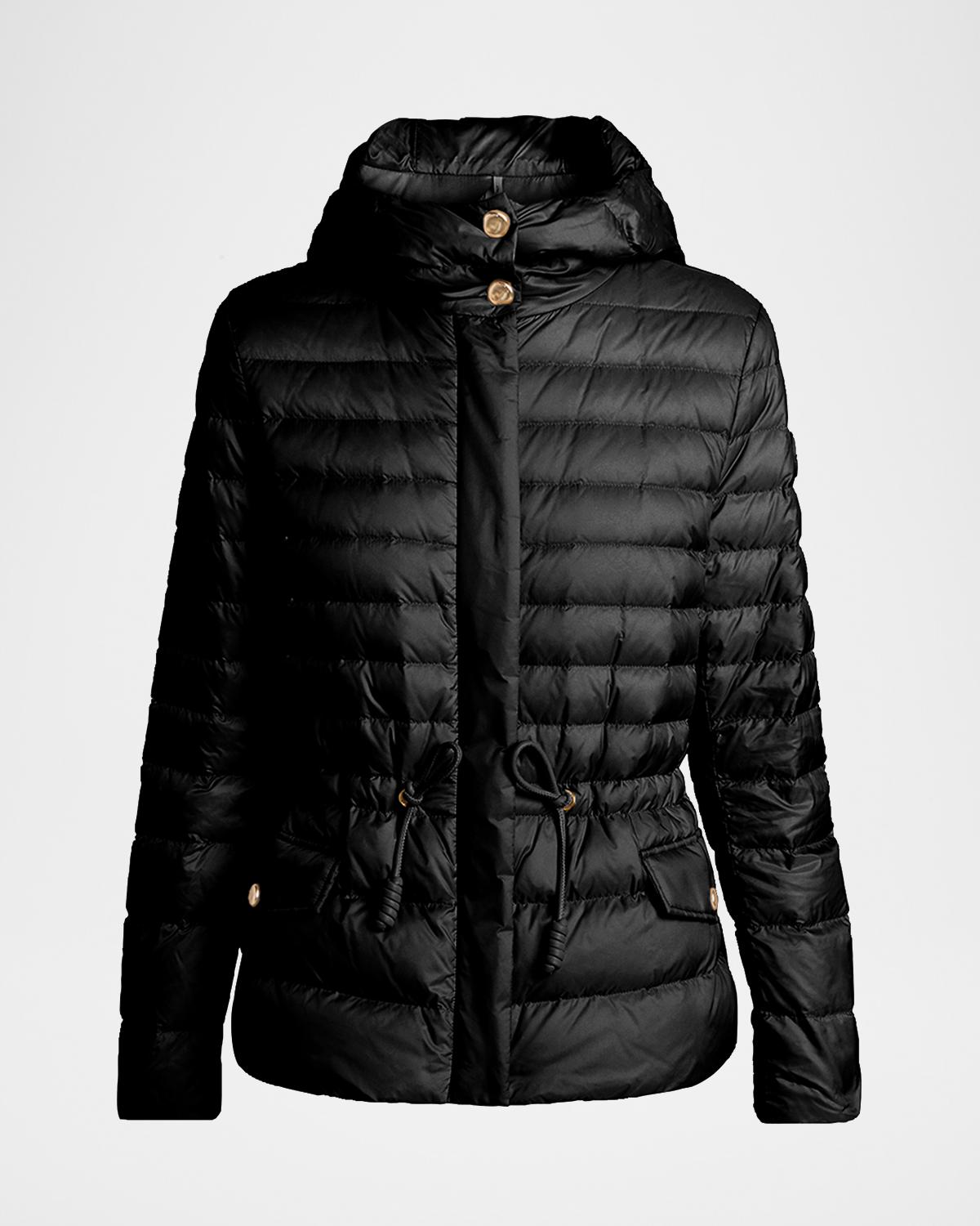 Moncler Raies Hooded Short Down Jacket