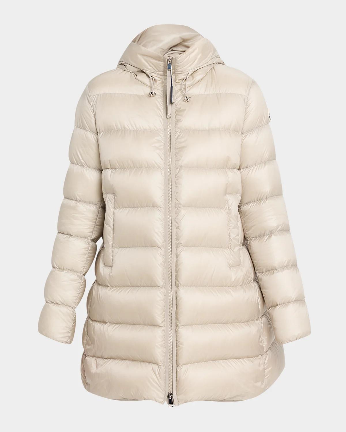 Moncler Genius Suyenne Hooded Mid-Length Down Jacket