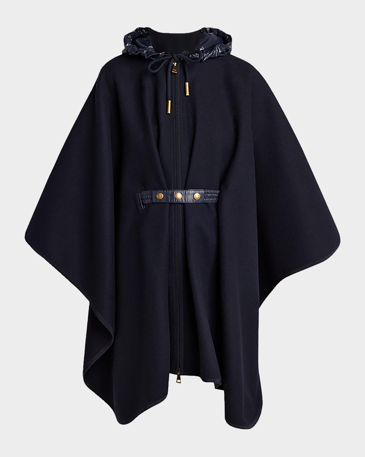 Moncler Genius Padded Wool-Blend Cape