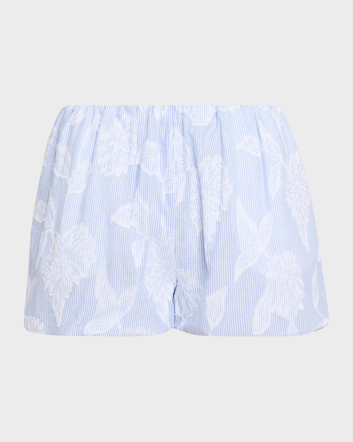 Generation Love Olson Floral Stripe Bubble Shorts