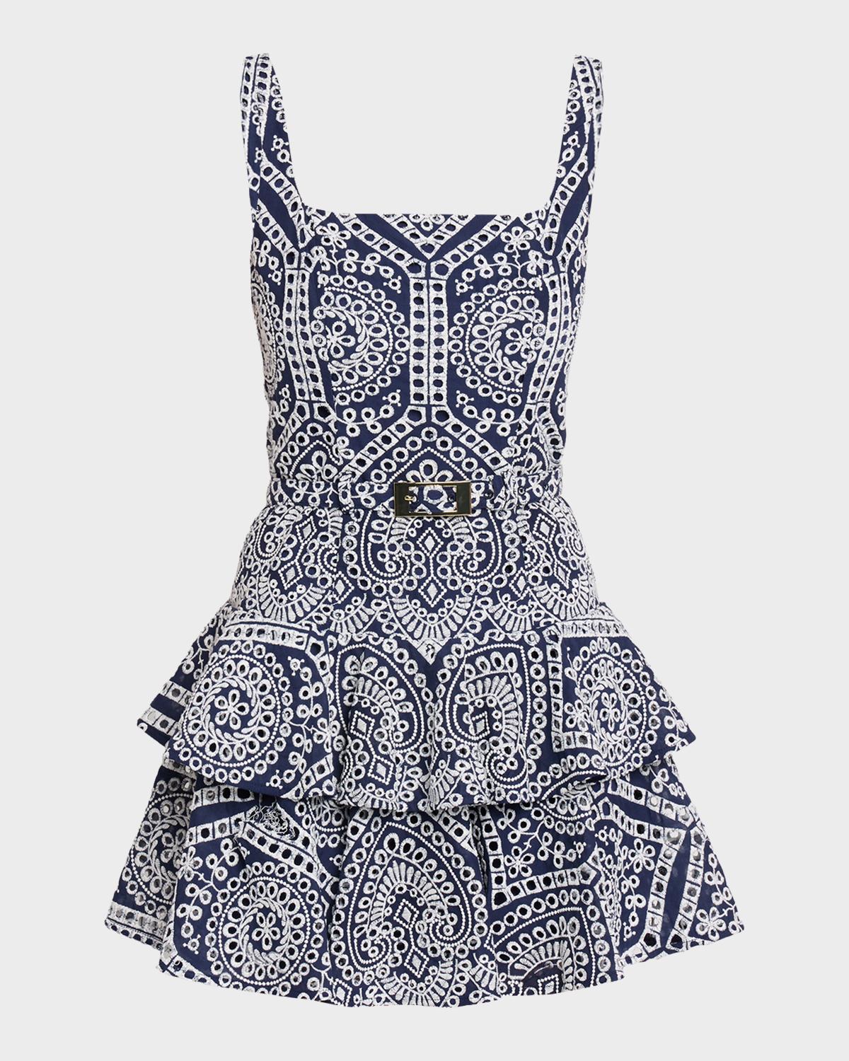 Generation Love Lisette Cotton Eyelet Mini Dress