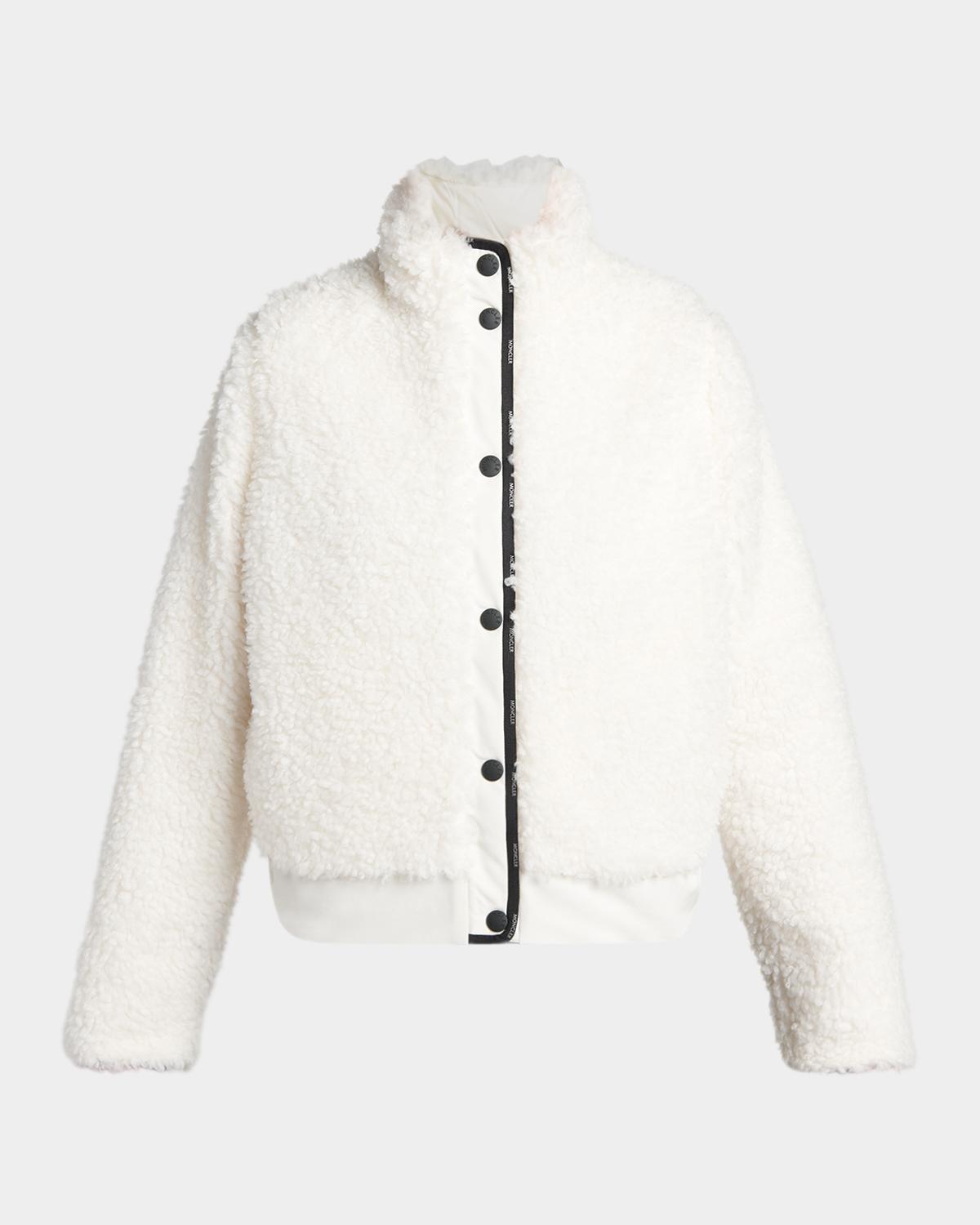 Moncler Genius Short Down Teddy Jacket