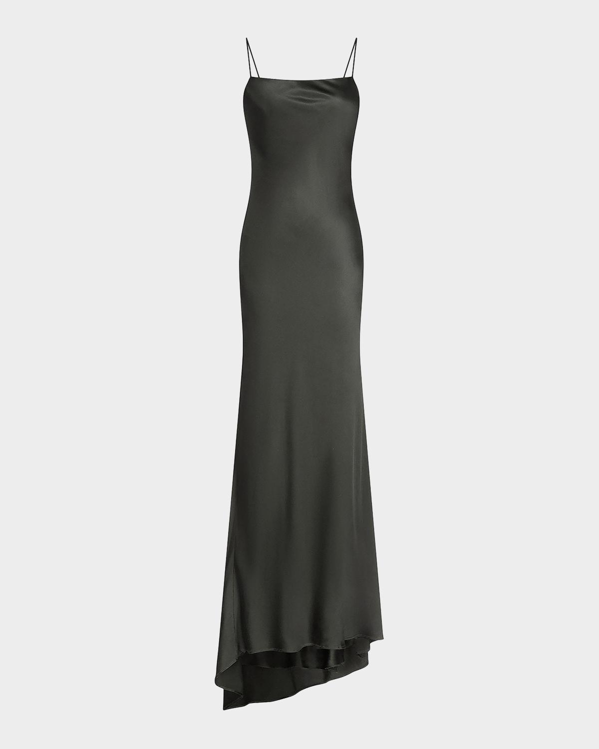 TWP Open-Back Silk Maxi Slipdress
