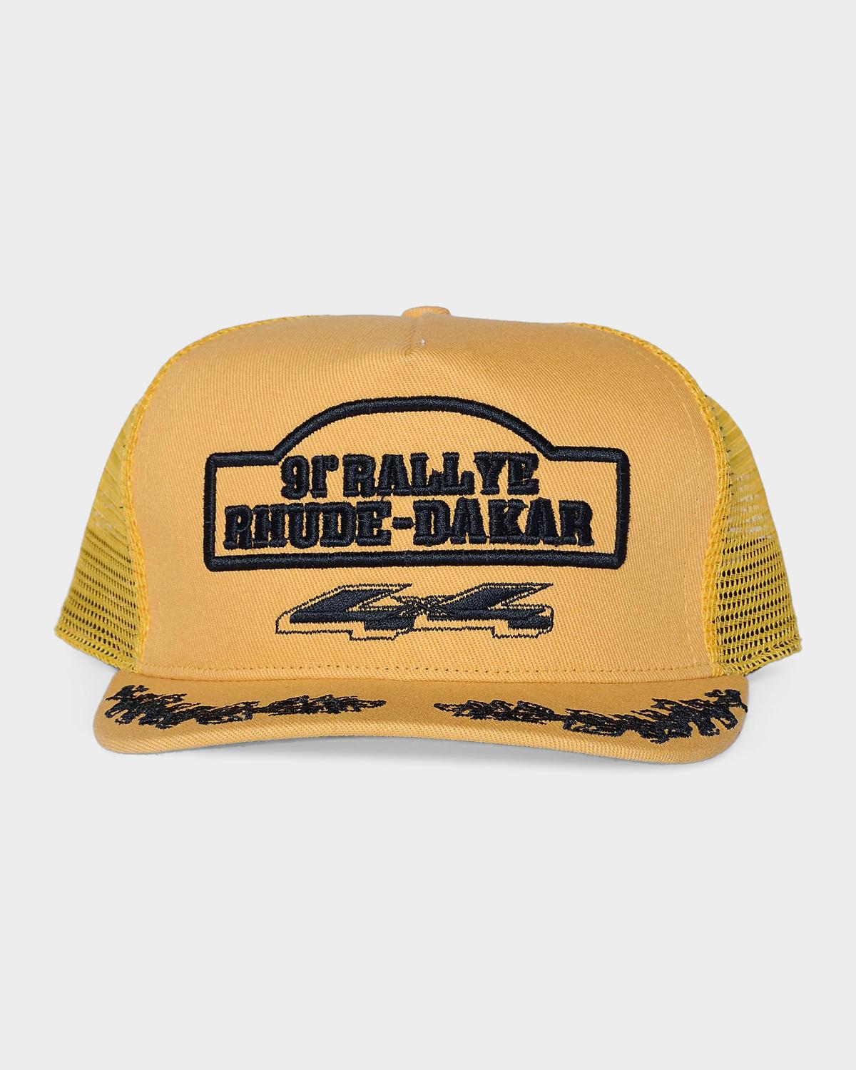 Rhude Men's 4x4 Rally Crest Trucker Hat