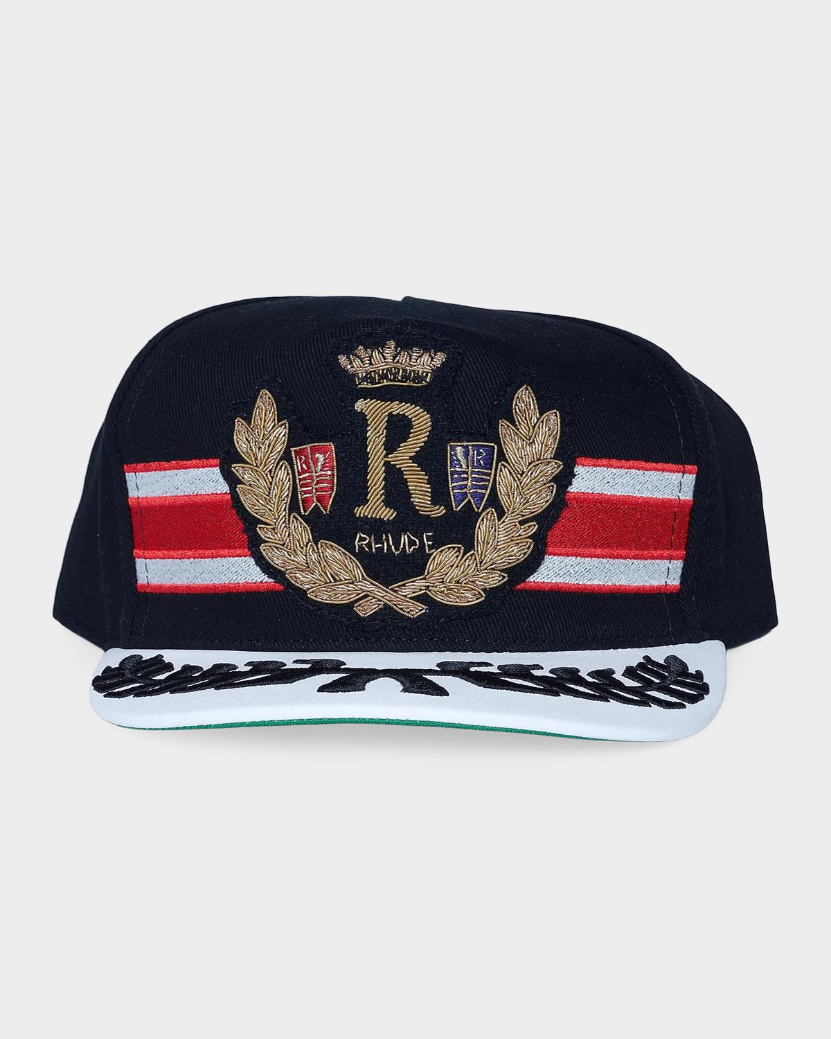 Rhude Men's Captain S Crest Trucker Hat