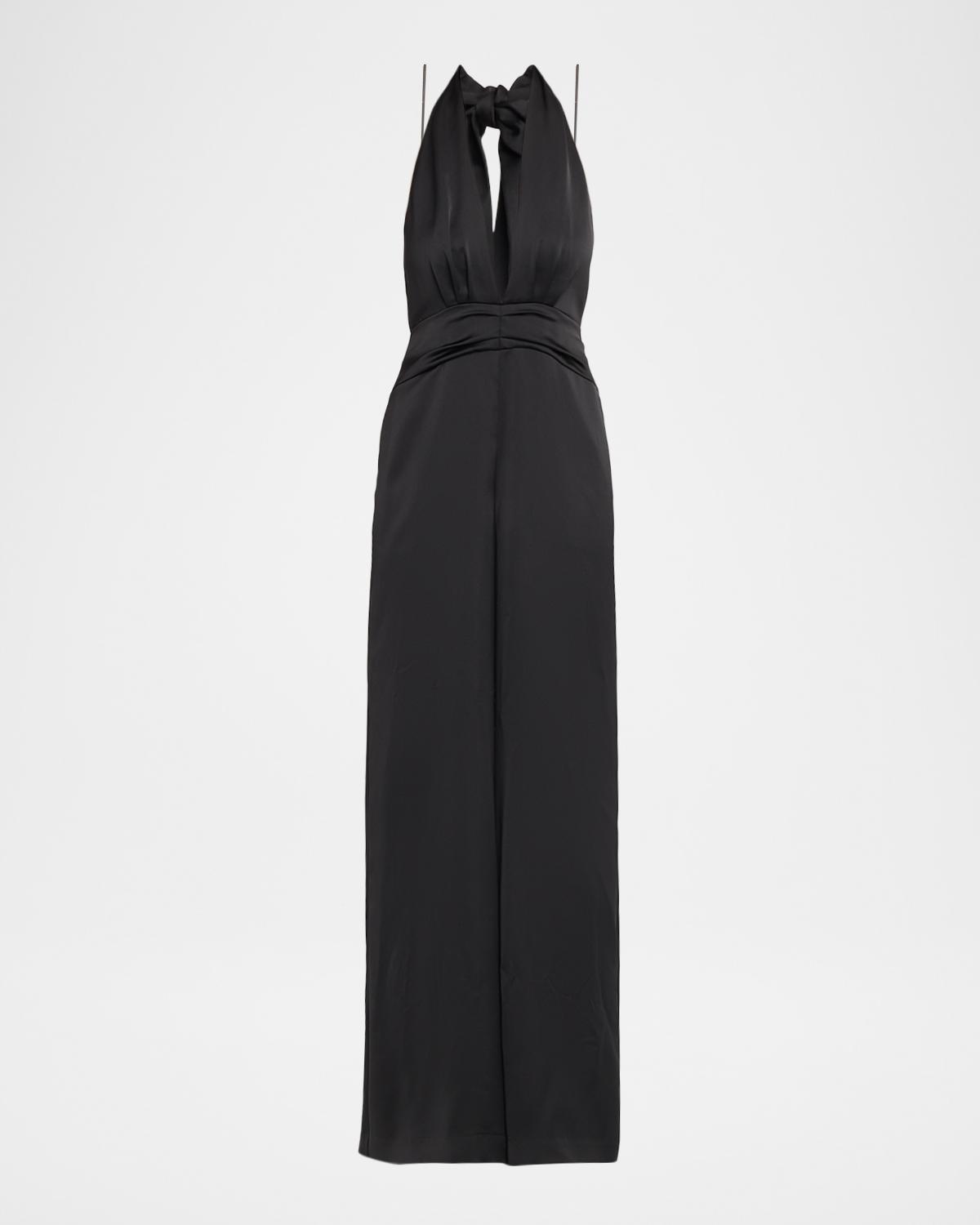 Ramy Brook Desiree Backless Plunging Jumpsuit