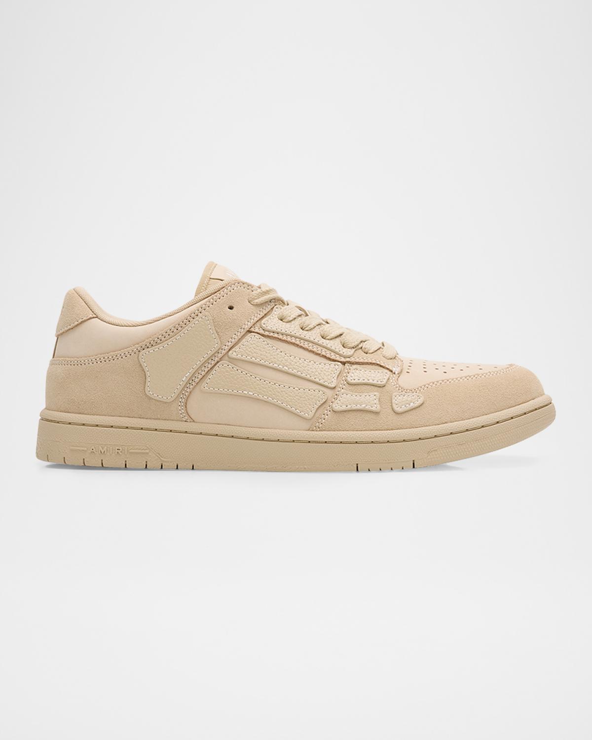 Amiri Men's Skel Leather Low-Top Sneakers