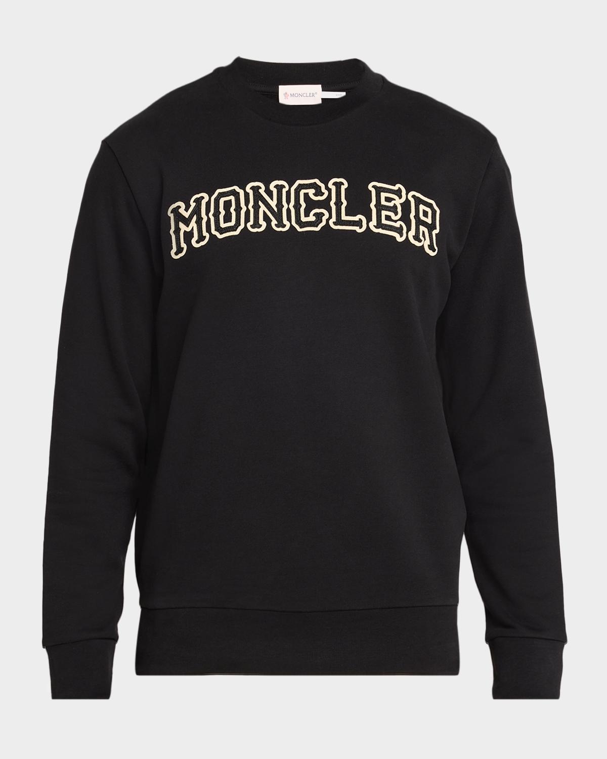 Moncler Men's Logo Cotton Sweatshirt