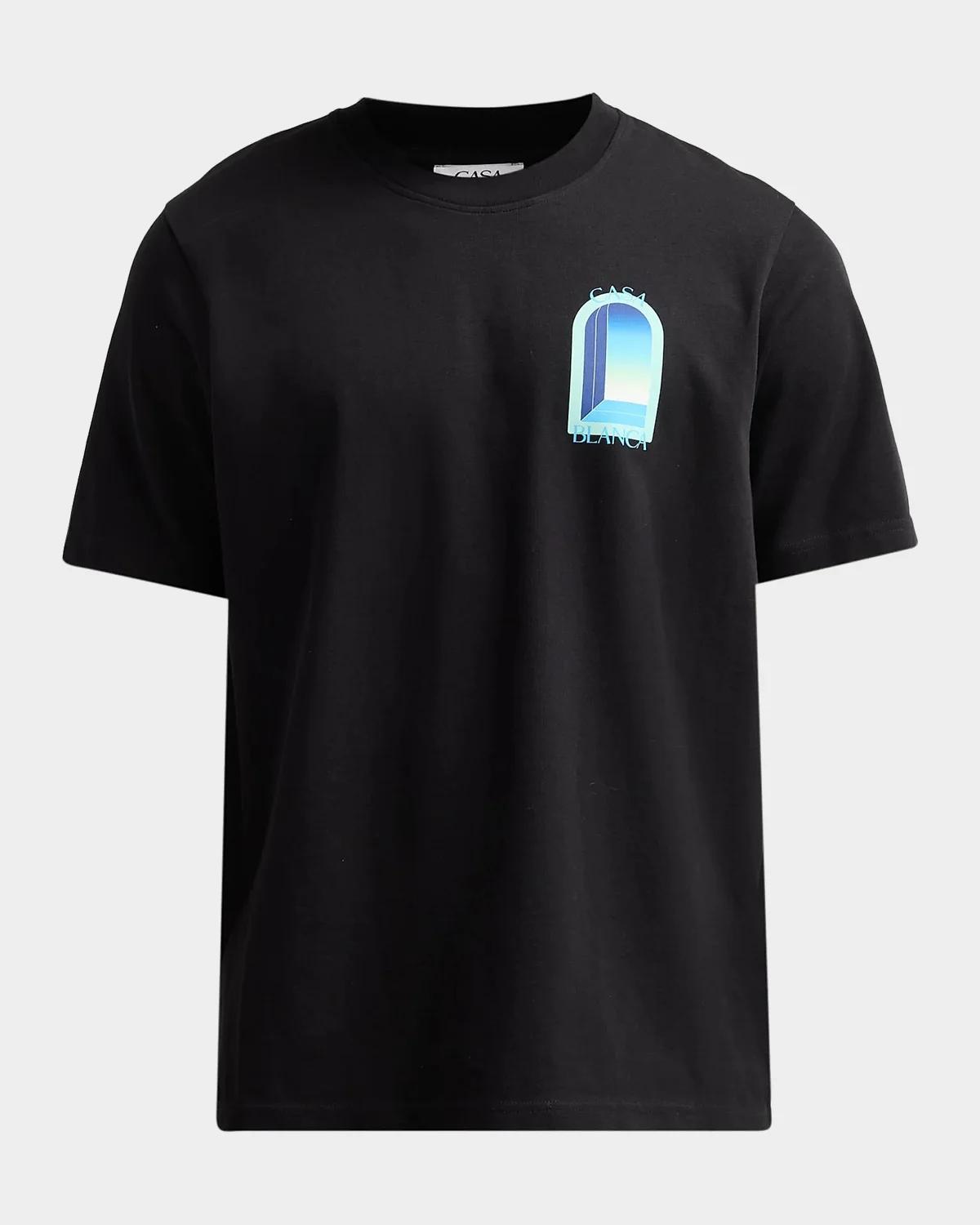 Classic Graphic Cotton Crewneck T-Shirt