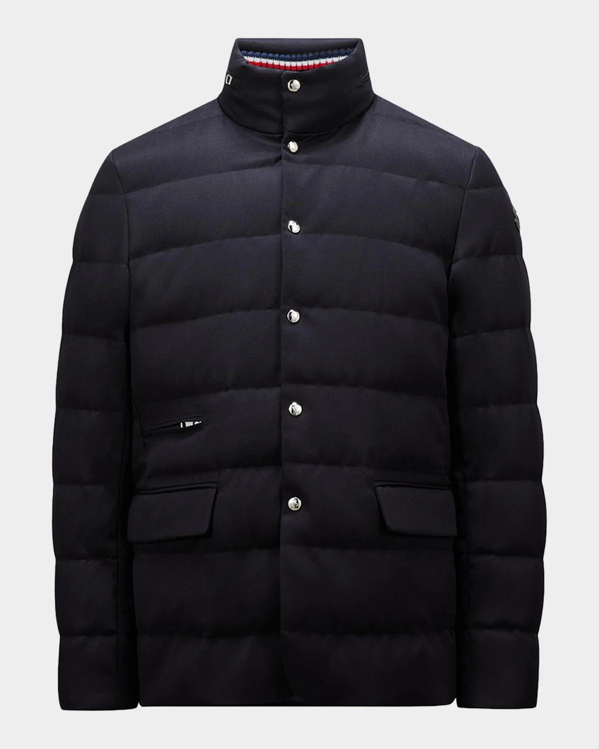 Men & apos;s Bess Hooded Wool Short Down Jacket
