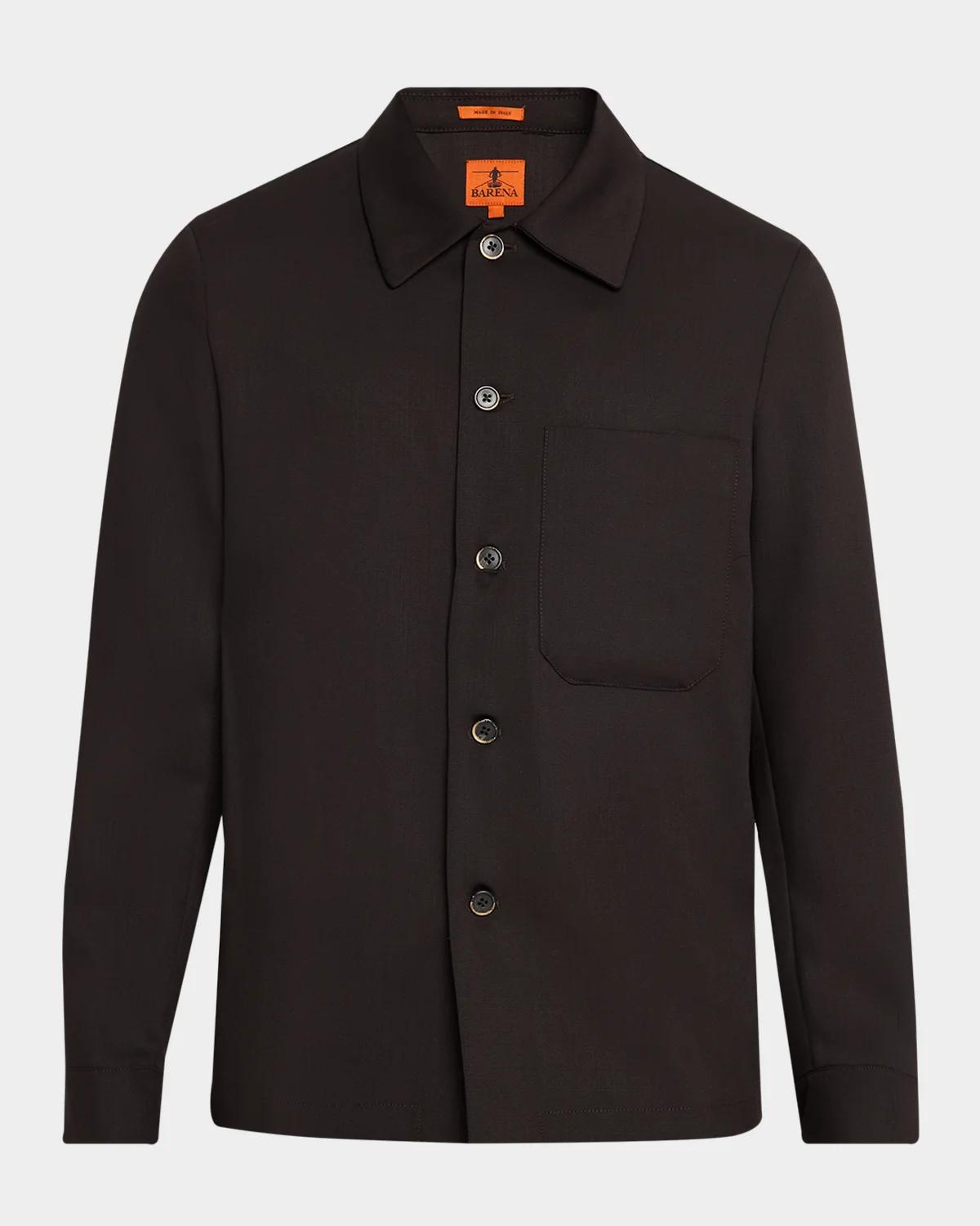 Men & apos;s Cedrone Cotton-Blend Overshirt