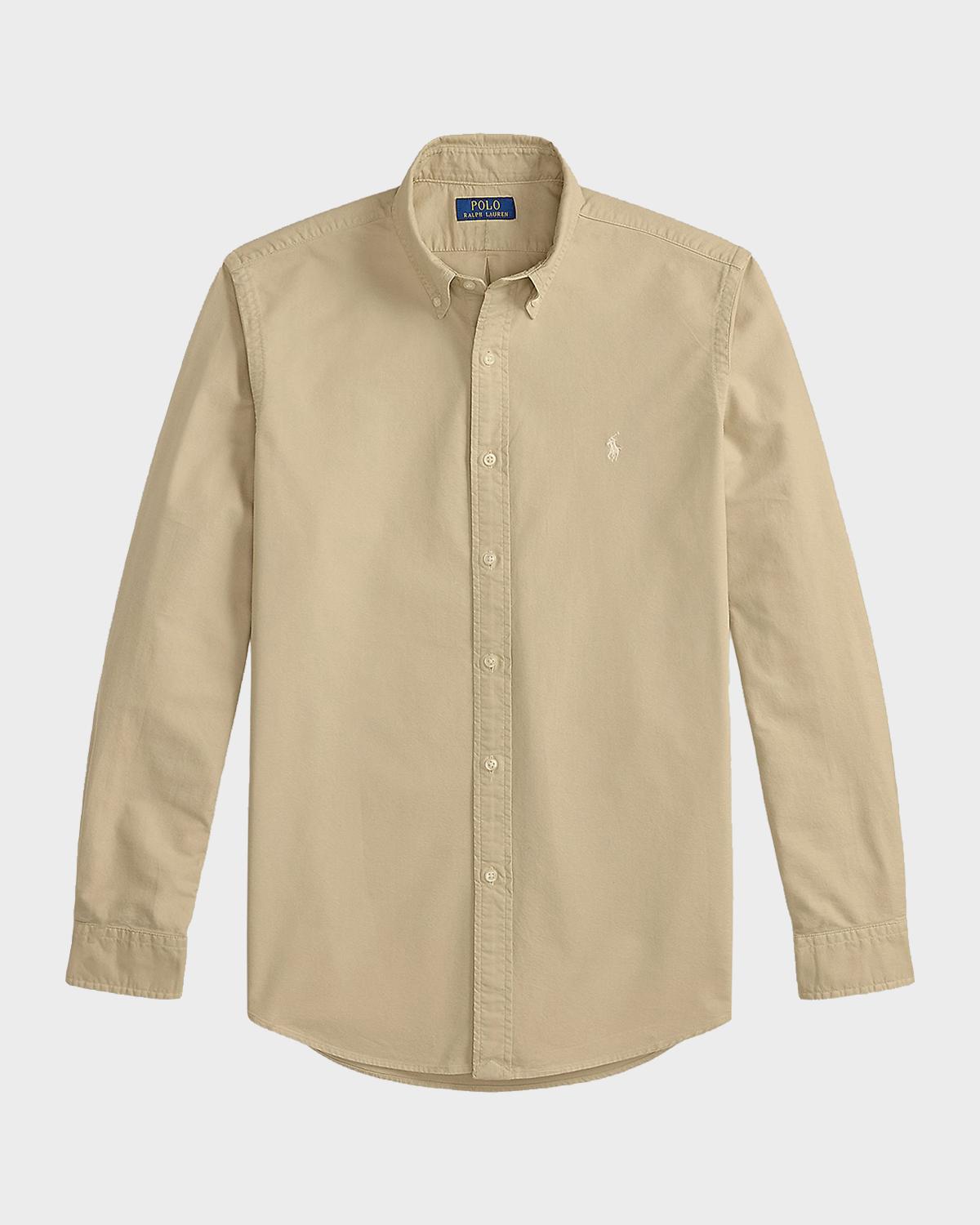 Men & apos;s Classic Fit Garment-Dyed Oxford Shirt