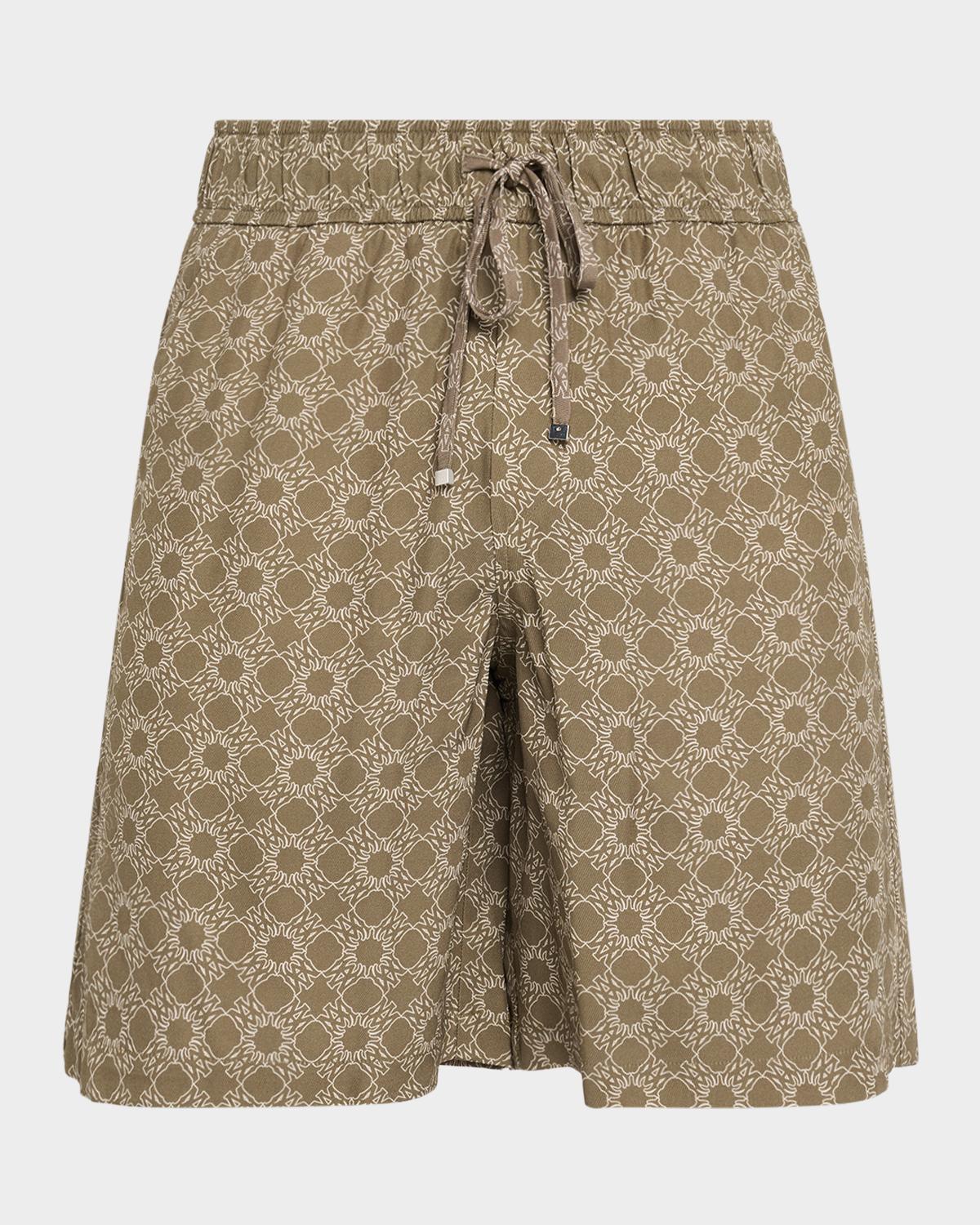 Amiri Men's Ma Quad Twill Pull-On Shorts