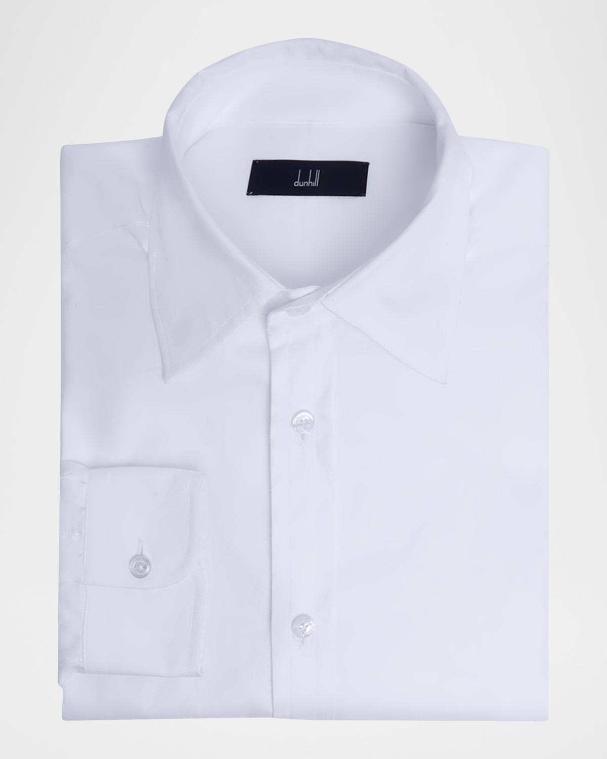 dunhill Men's Cotton Giza Dress Shirt