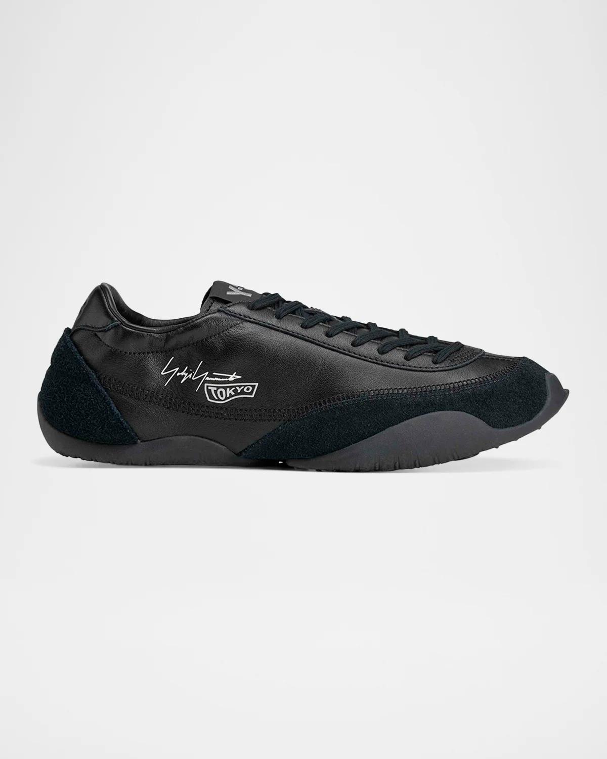 Y-3 Men's Tokyo Warped Leather Sneakers