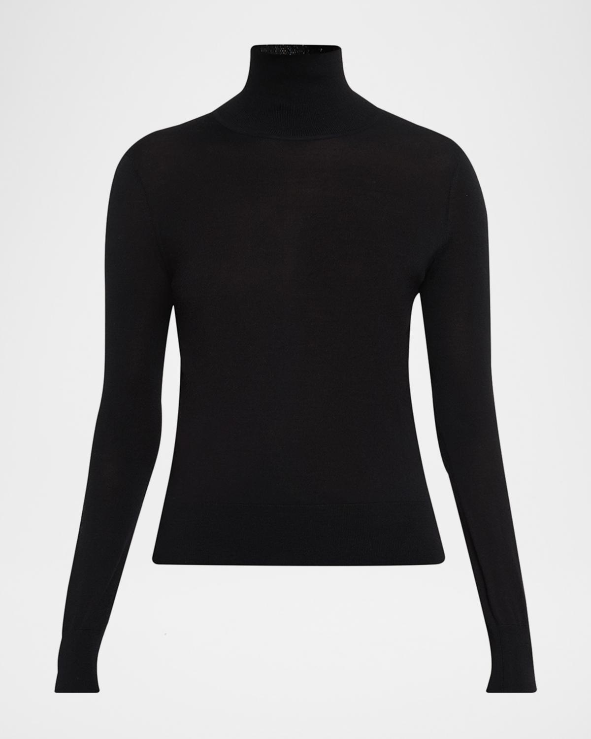 Nili Lotan Larkin Merino Wool Turtleneck Sweater