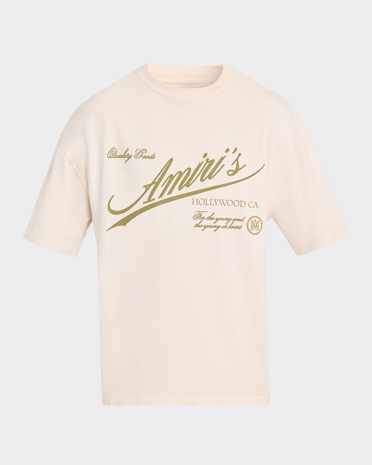 Amiri Men 's Quality Goods Crewneck T-Shirt | Thumbnail 9