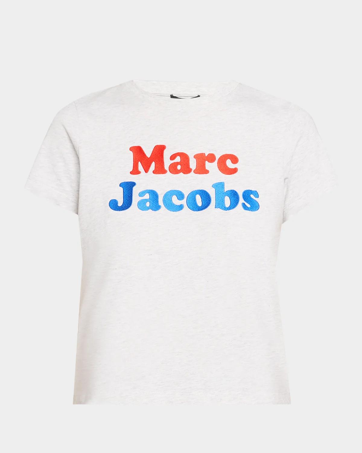 Marc Jacobs Canal St Logo Cotton T-Shirt