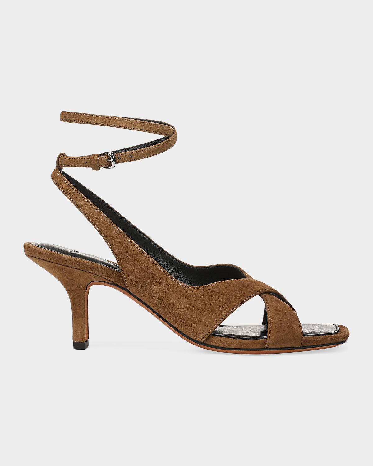 Vince 65MM Lola Suede Strappy Sandals
