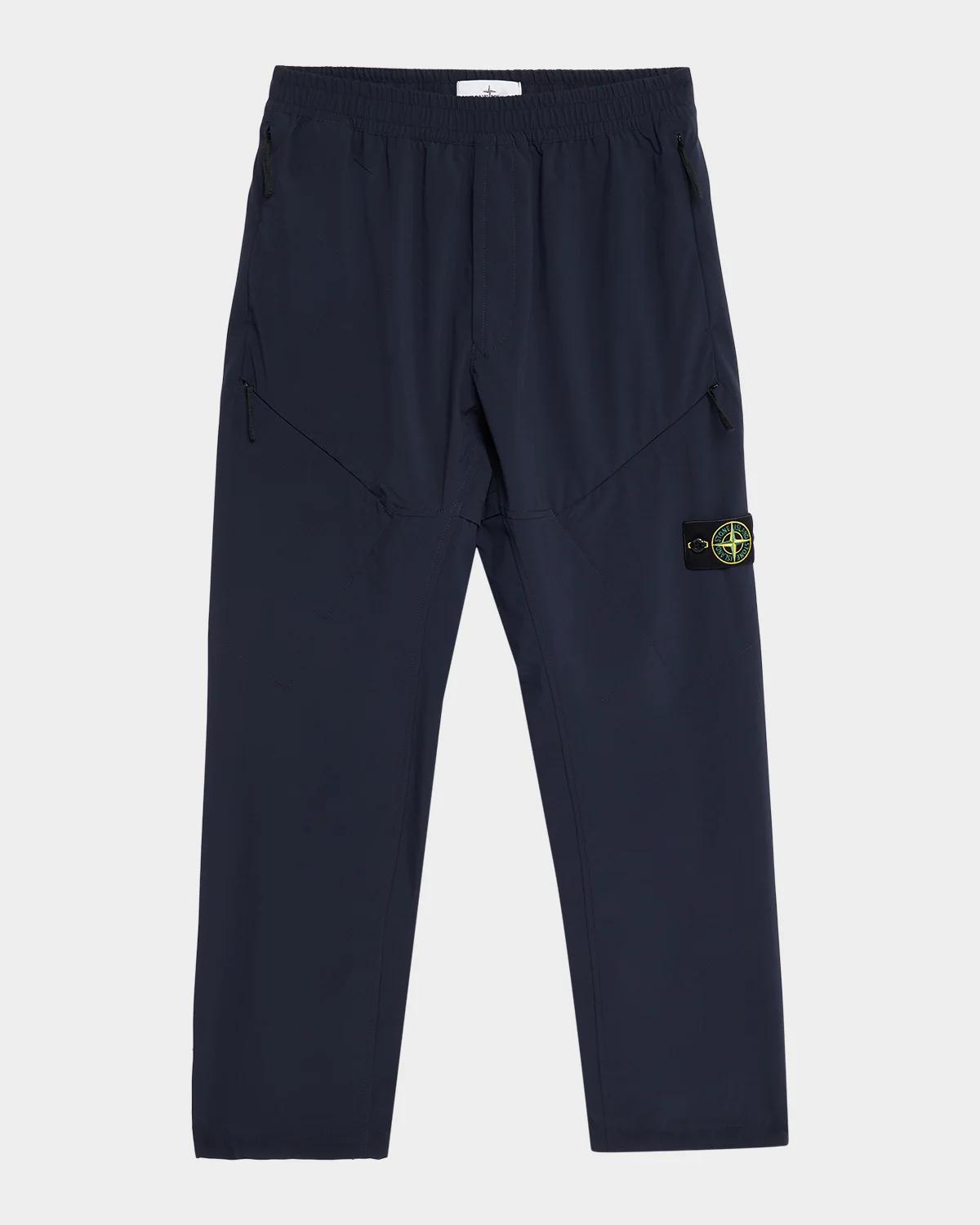 Stone Island Men's Stretch Polyester Pull-On Pants