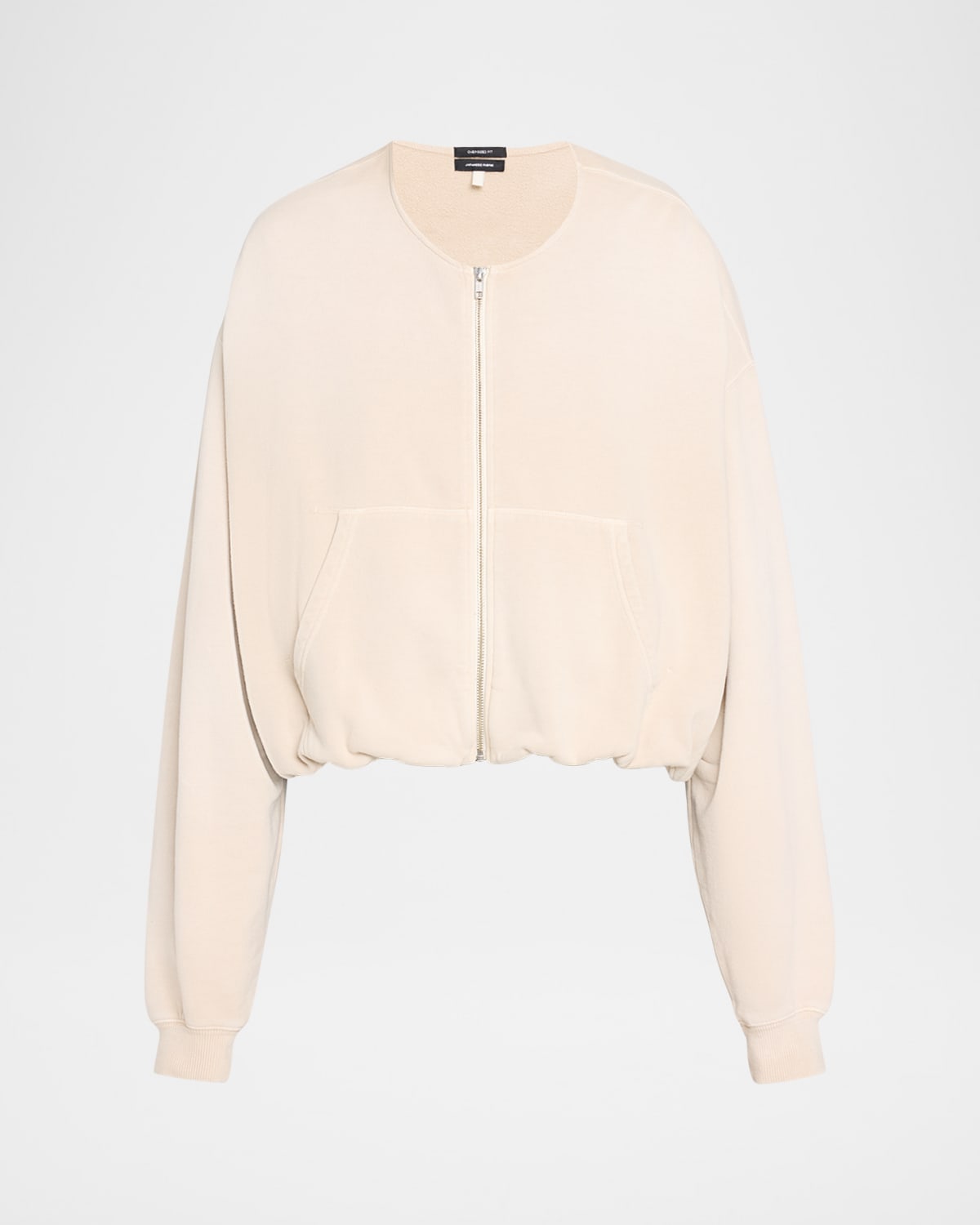 R13 Balloon-Sleeve Cotton Bomber Jacket