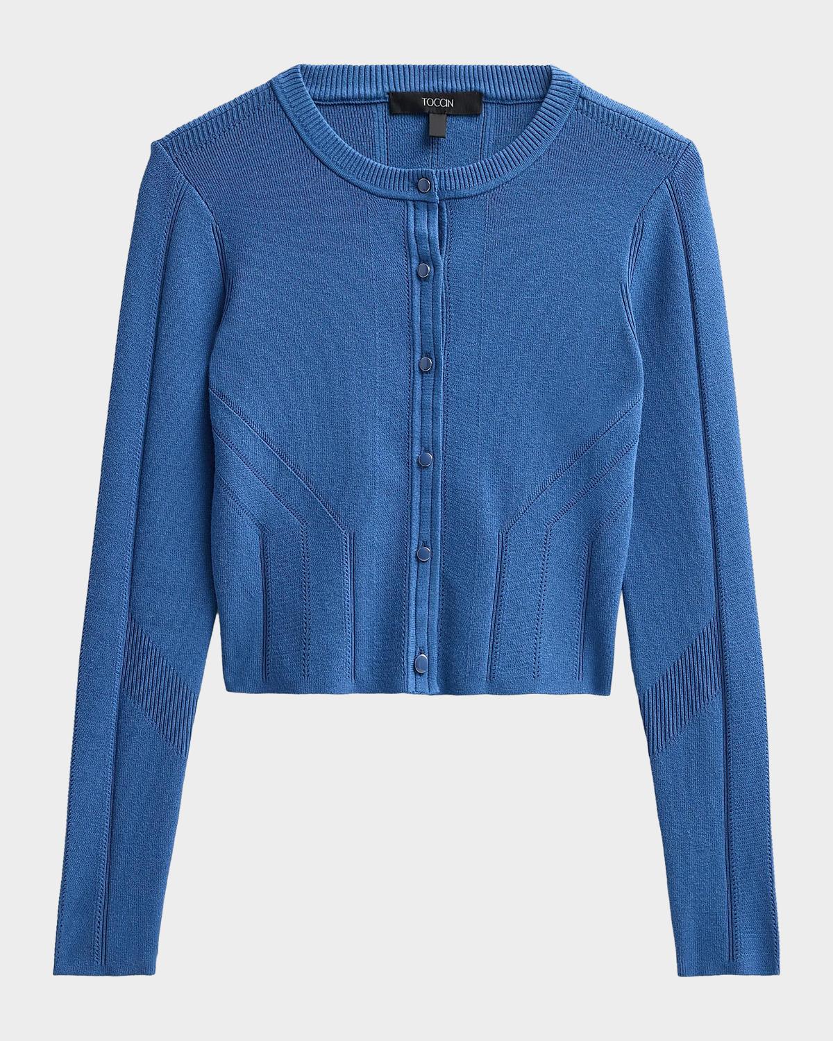Toccin Vicki Crop Fitted Cardigan