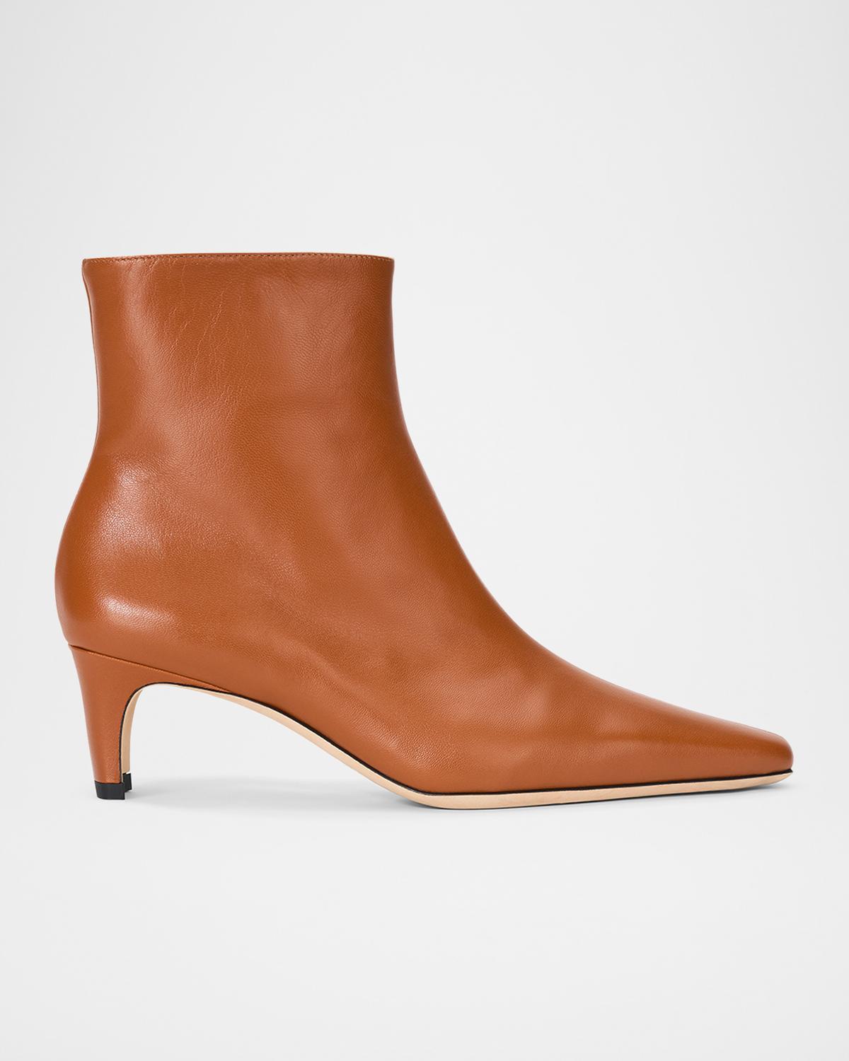 Wally Leather Ankle Boots