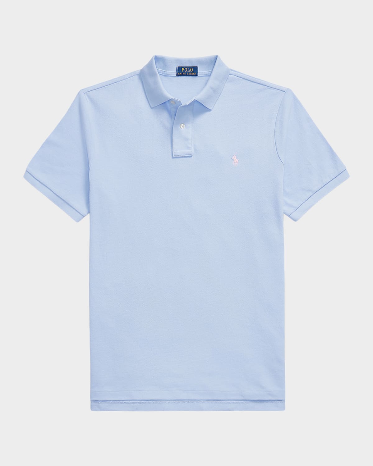 Ralph Lauren Men & Apos;s Slim Fit Piqué Polo Shirt In Winward Blue