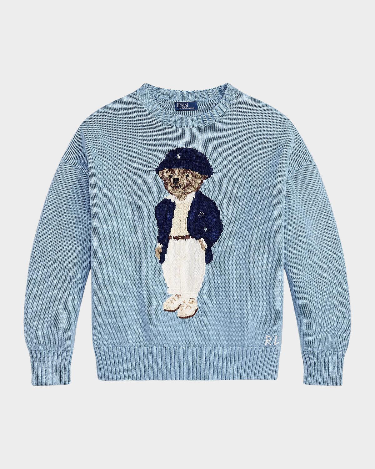 Polo Bear Oversized Cotton Sweater