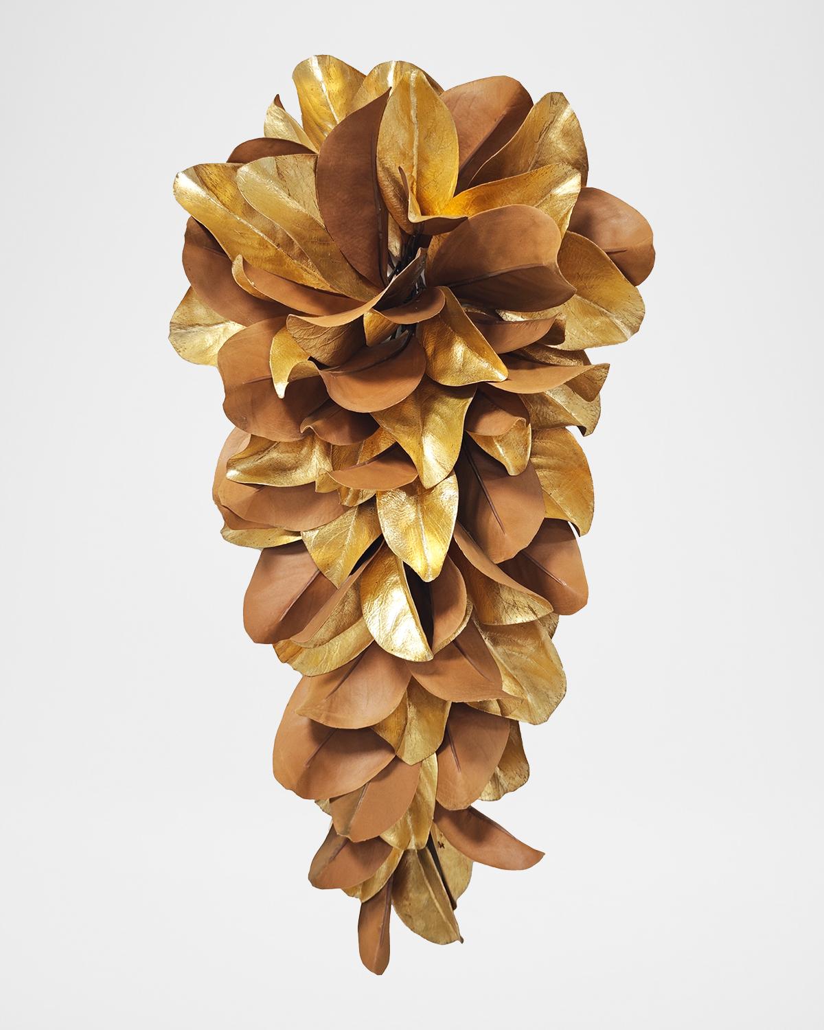 Winward Home Artificial Magnolia Leaf Teardrop