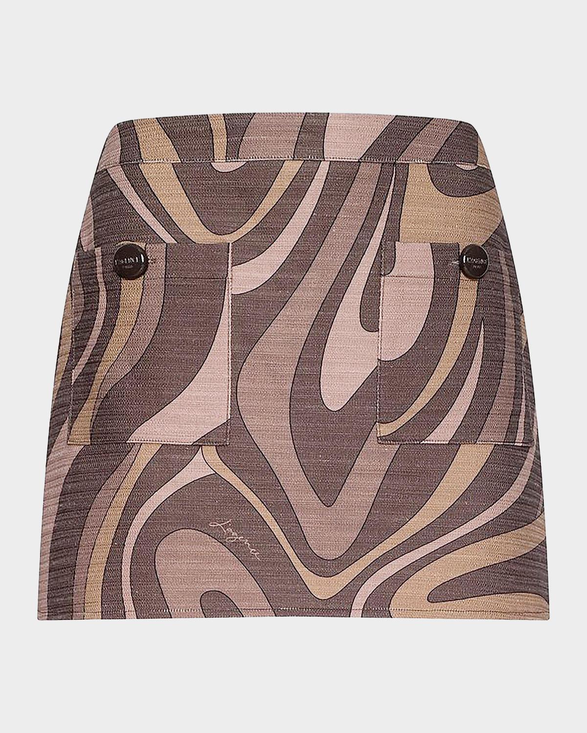 Cyra Low-Rise Mini Skirt