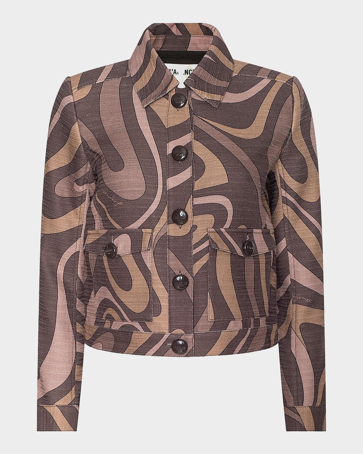 L 'AGENCE Nyx Cropped Jacket