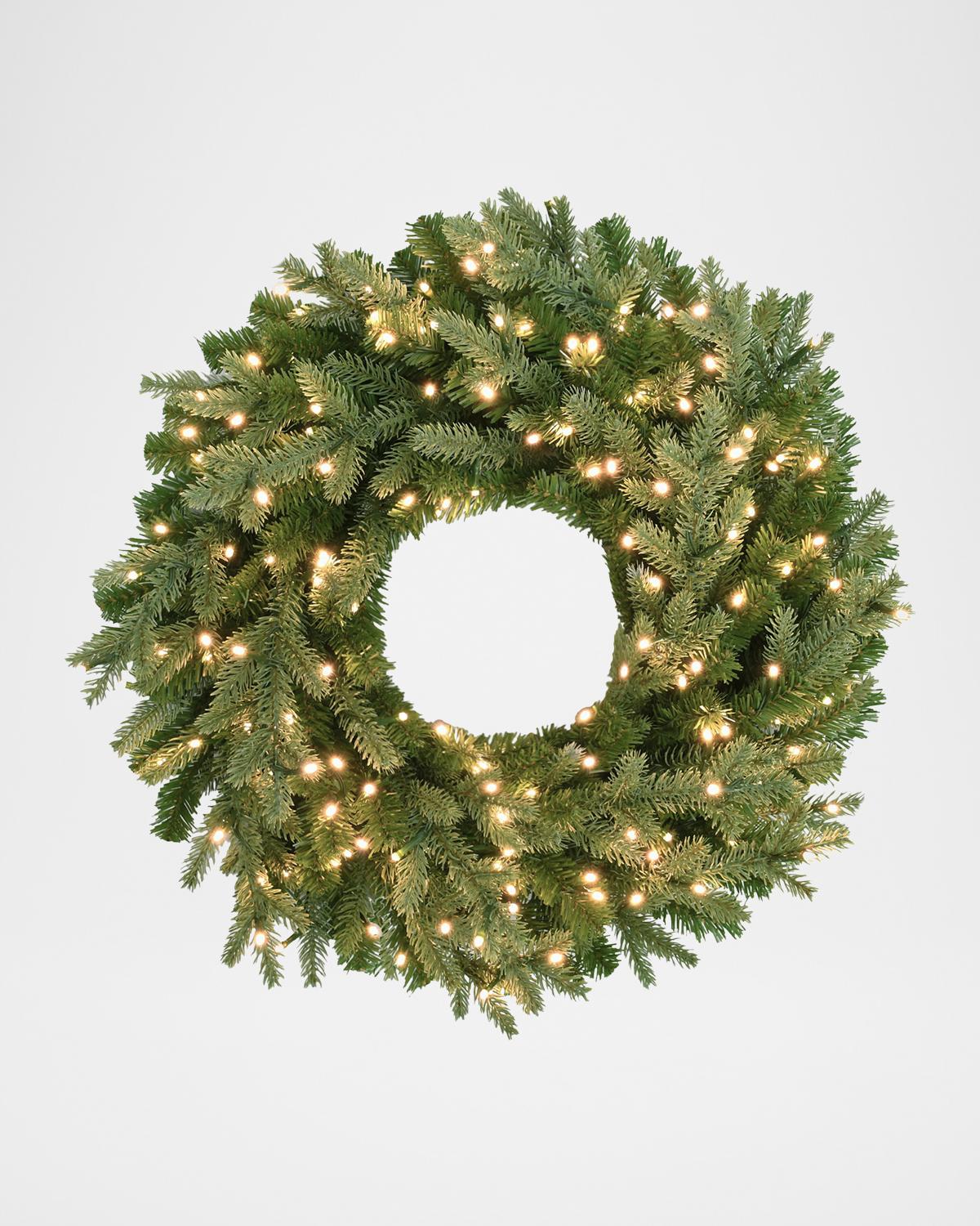 Winward Home Holiday Newness Deluxe Faux-saint Catherine Wreath