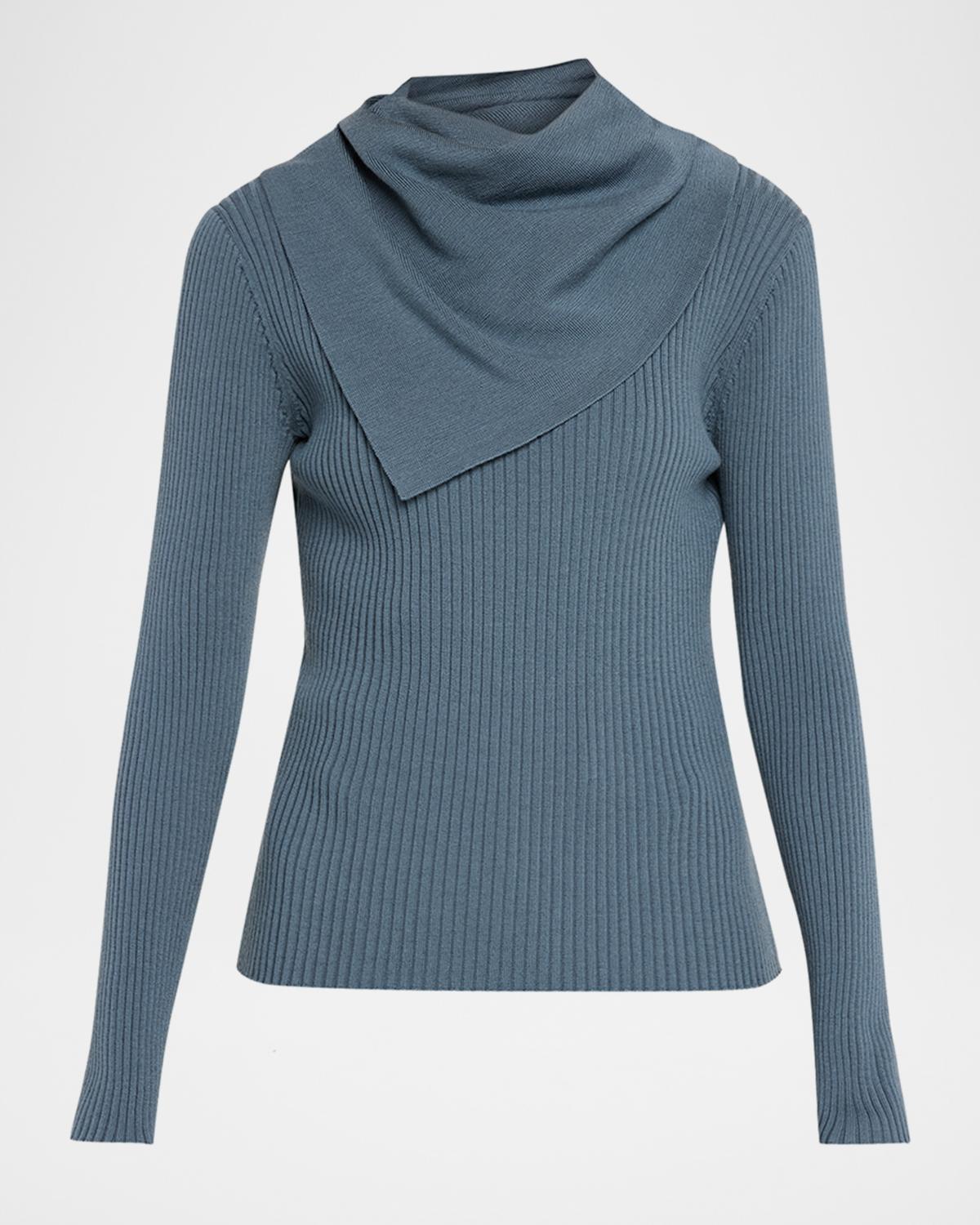 Zimmermann Valiant Merino Scarf Sweater