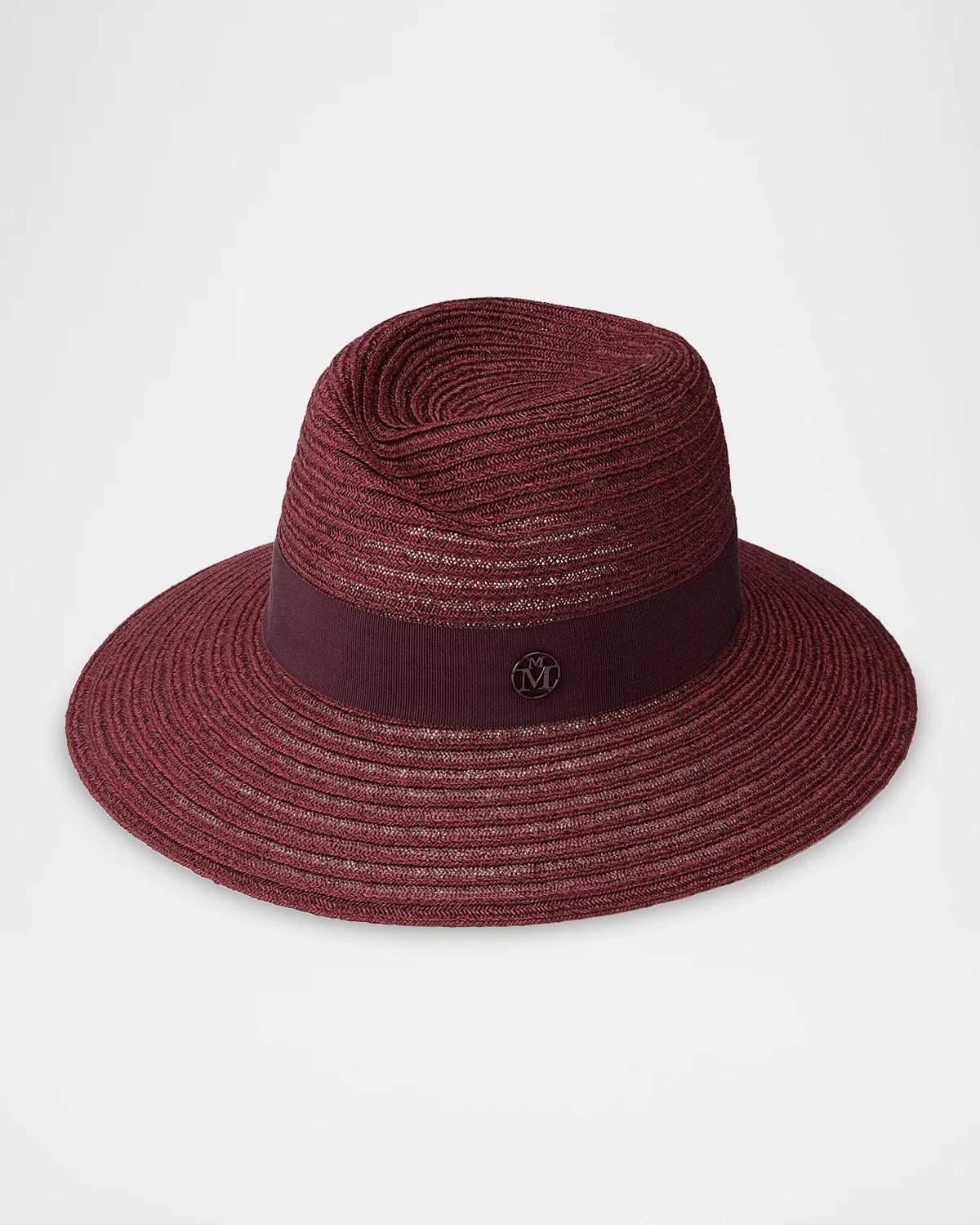 Virginie Straw Fedora
