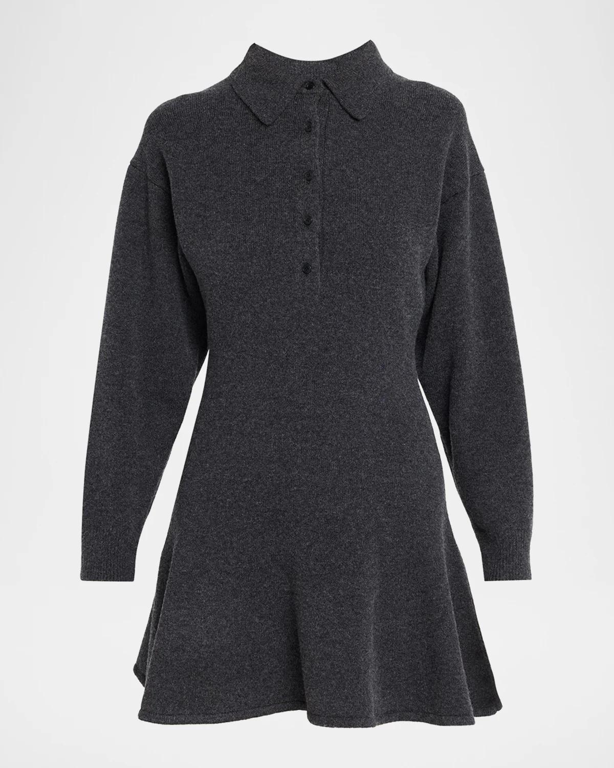 3.1 Phillip Lim Wool-Blend Polo Mini Dress