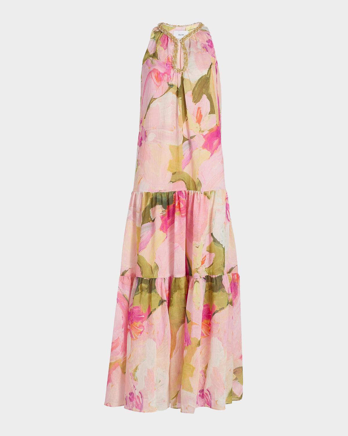 Acler Forever Young Reeman Floral Maxi Dress