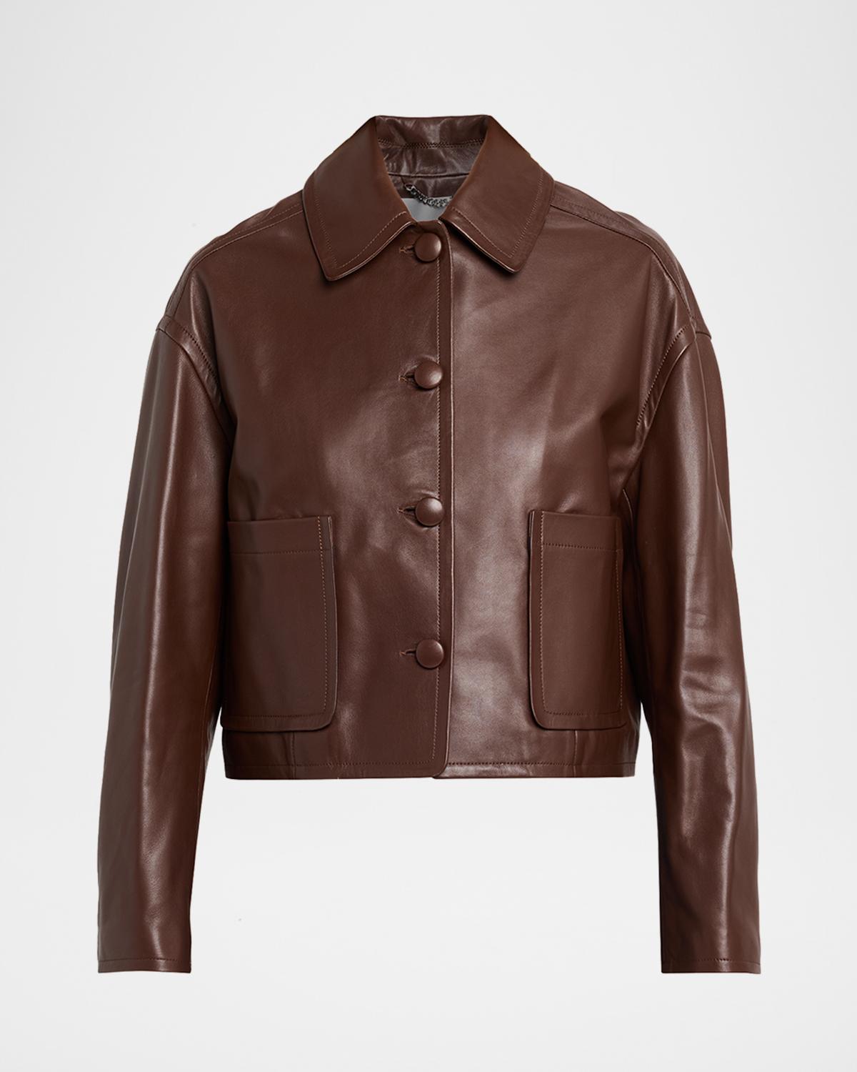 A. l.c. Brooks Leather Jacket