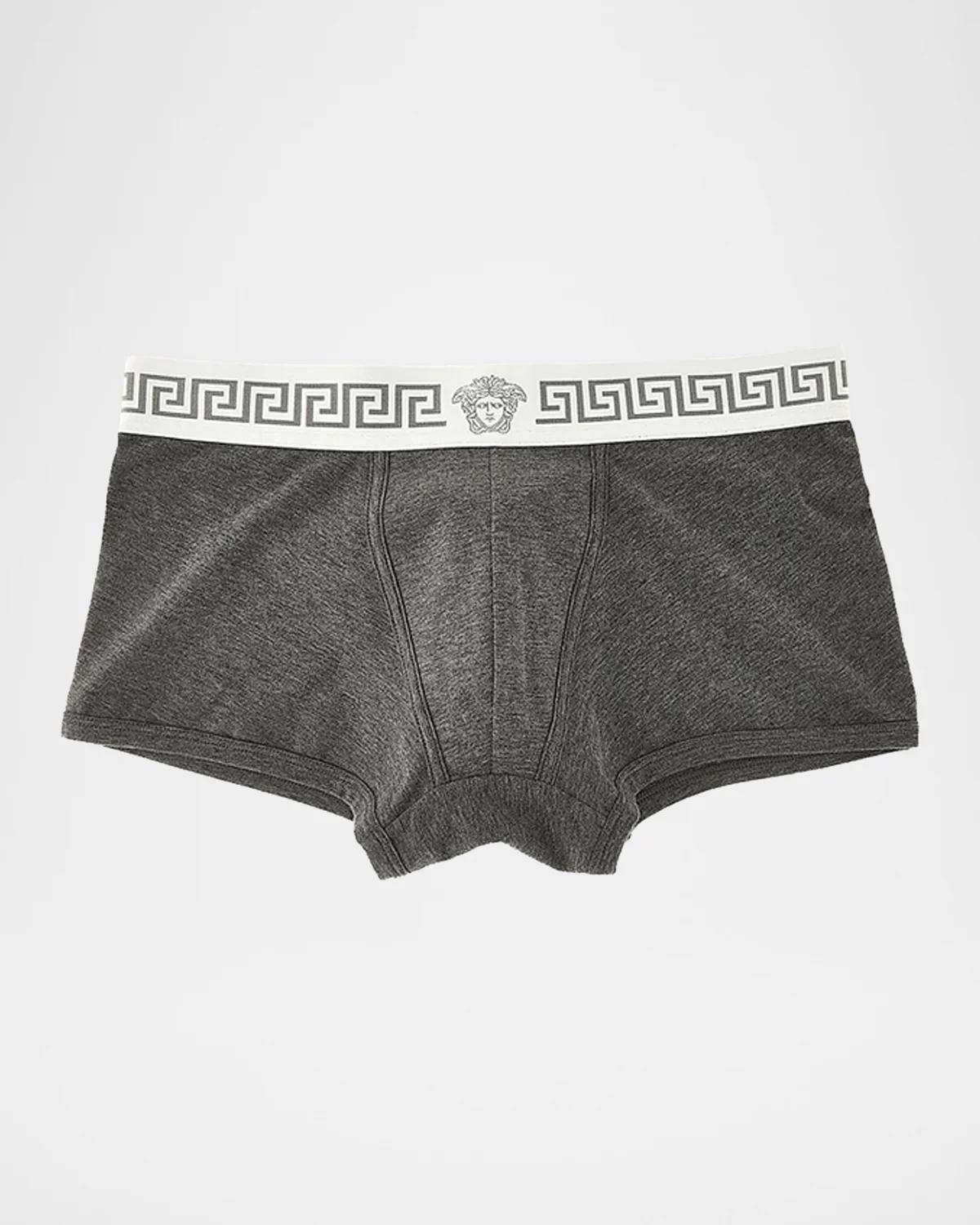 Men & apos;s Medusa Head Greco-Trim Jersey Trunk Brief