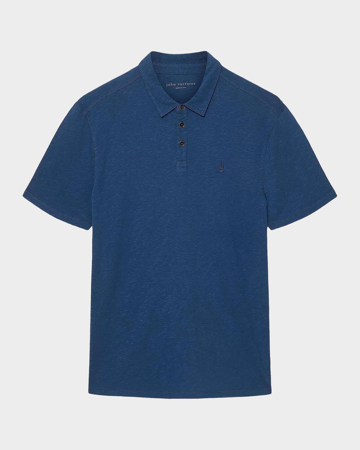 John Varvatos Men's Victor Organic Cotton Polo