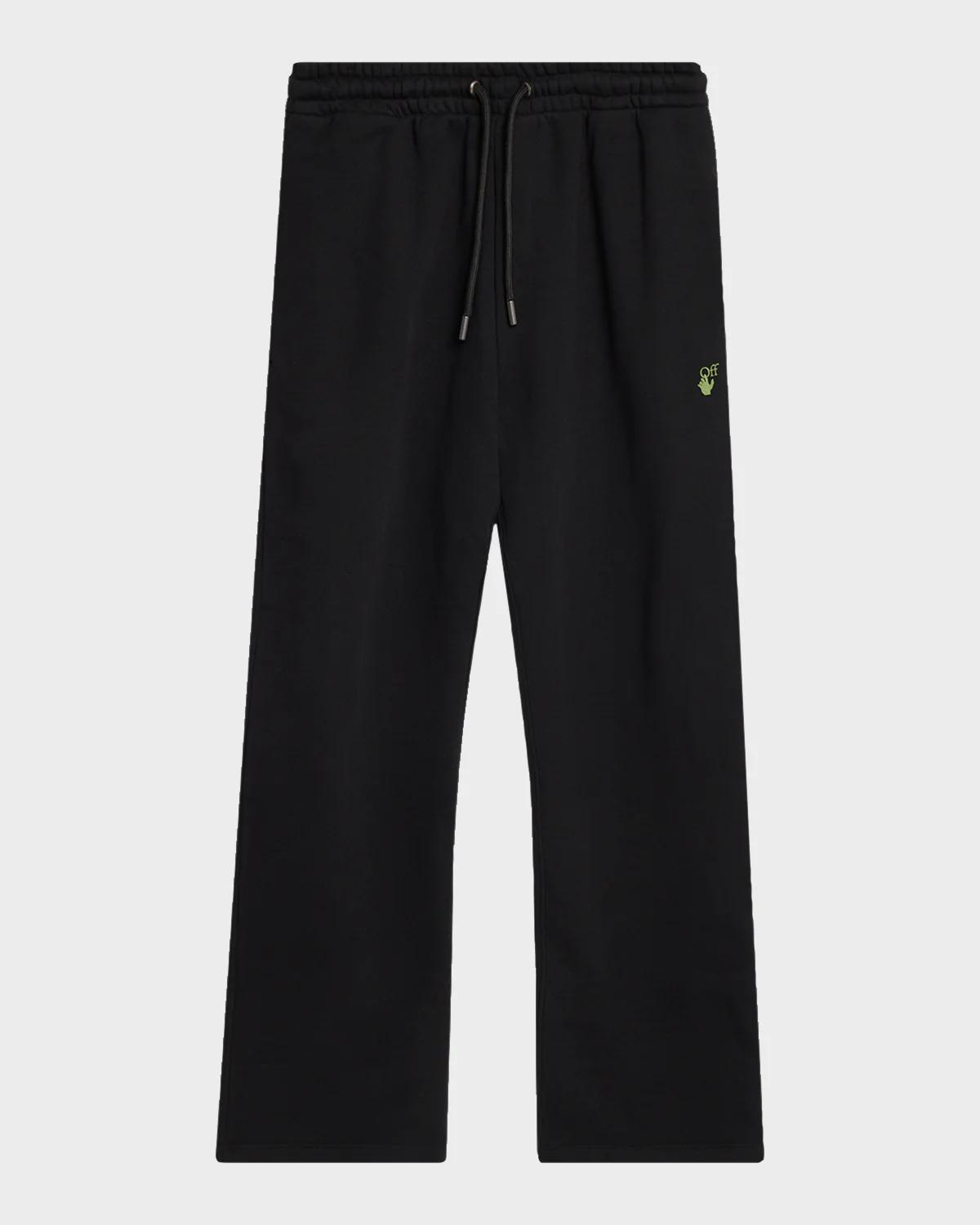 Off-White Men's Spices Arrow Cotton Terry Sweatpants