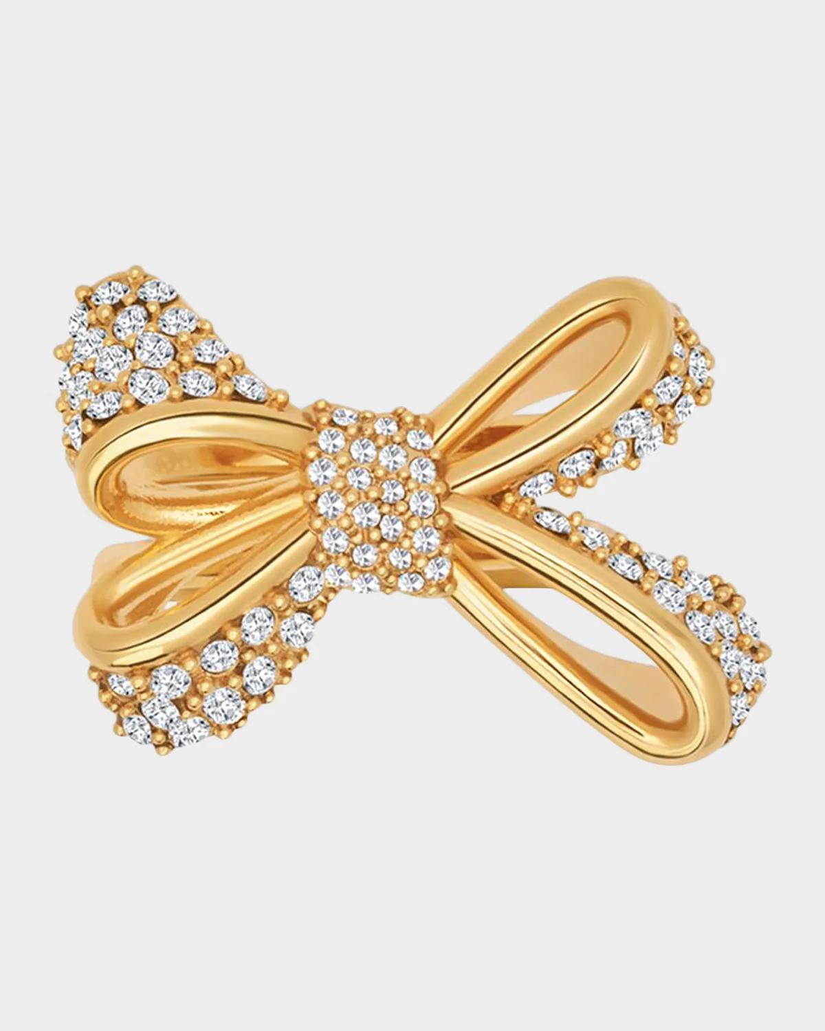 Pave Bow Ring