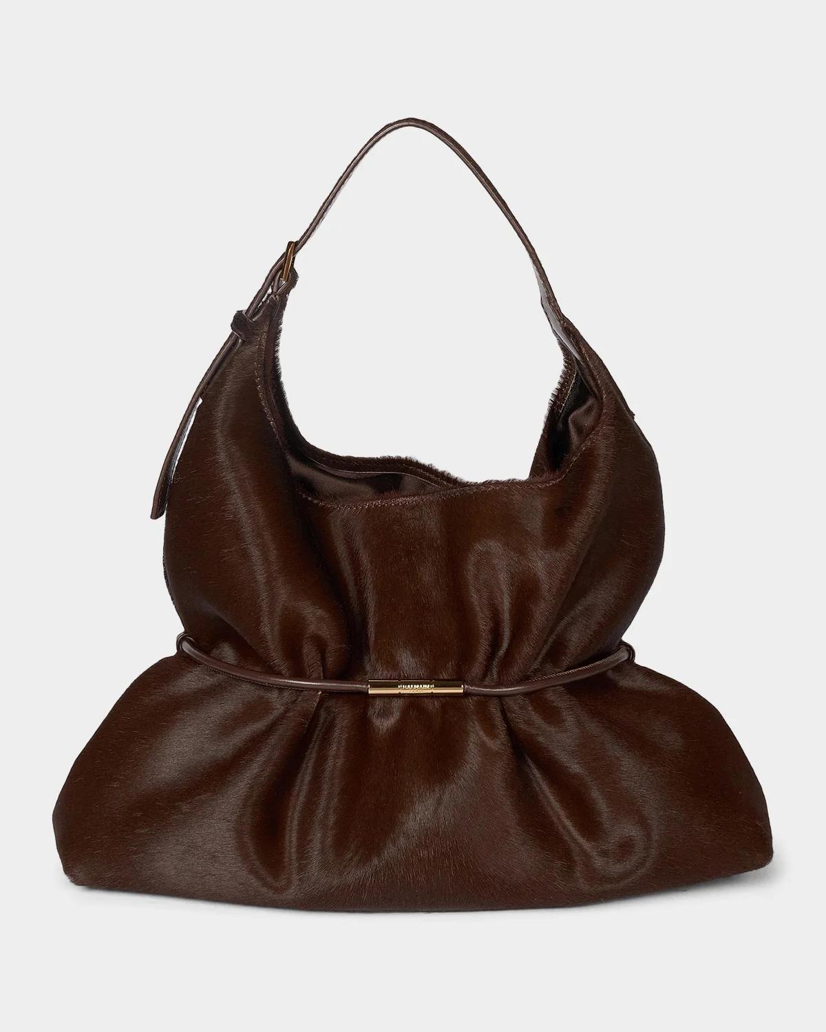 Sphynx Medium Calf Hair Shoulder Bag