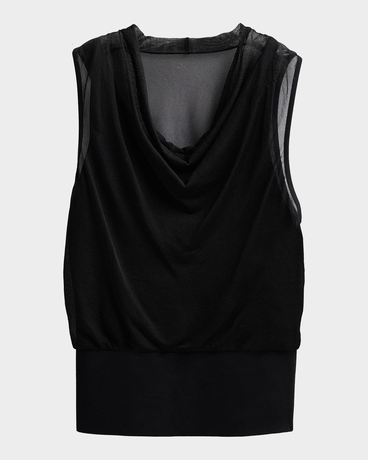 SIMKHAI Cara Cowlneck Tank