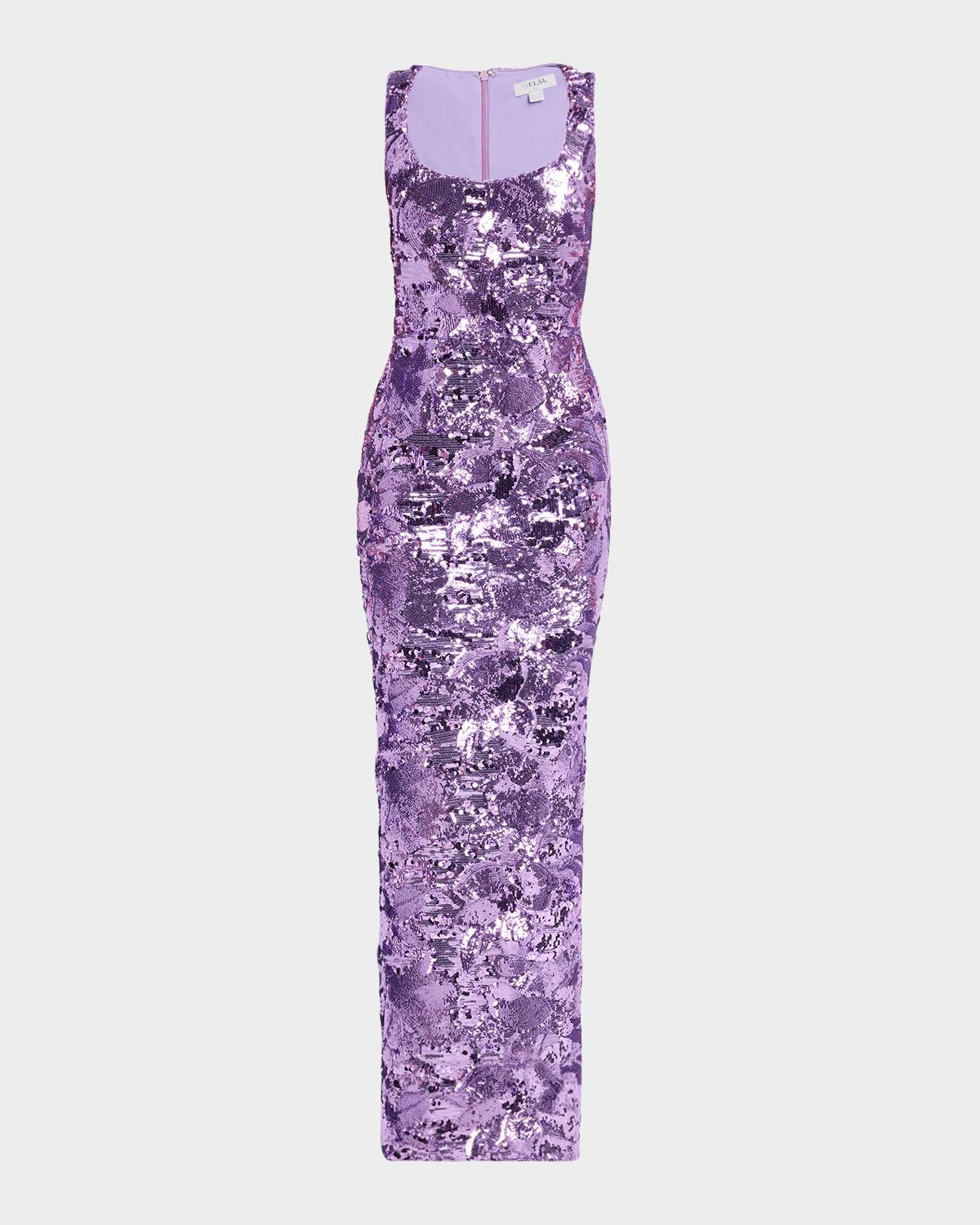 HELSI Iris Sequin Sleeveless Gown